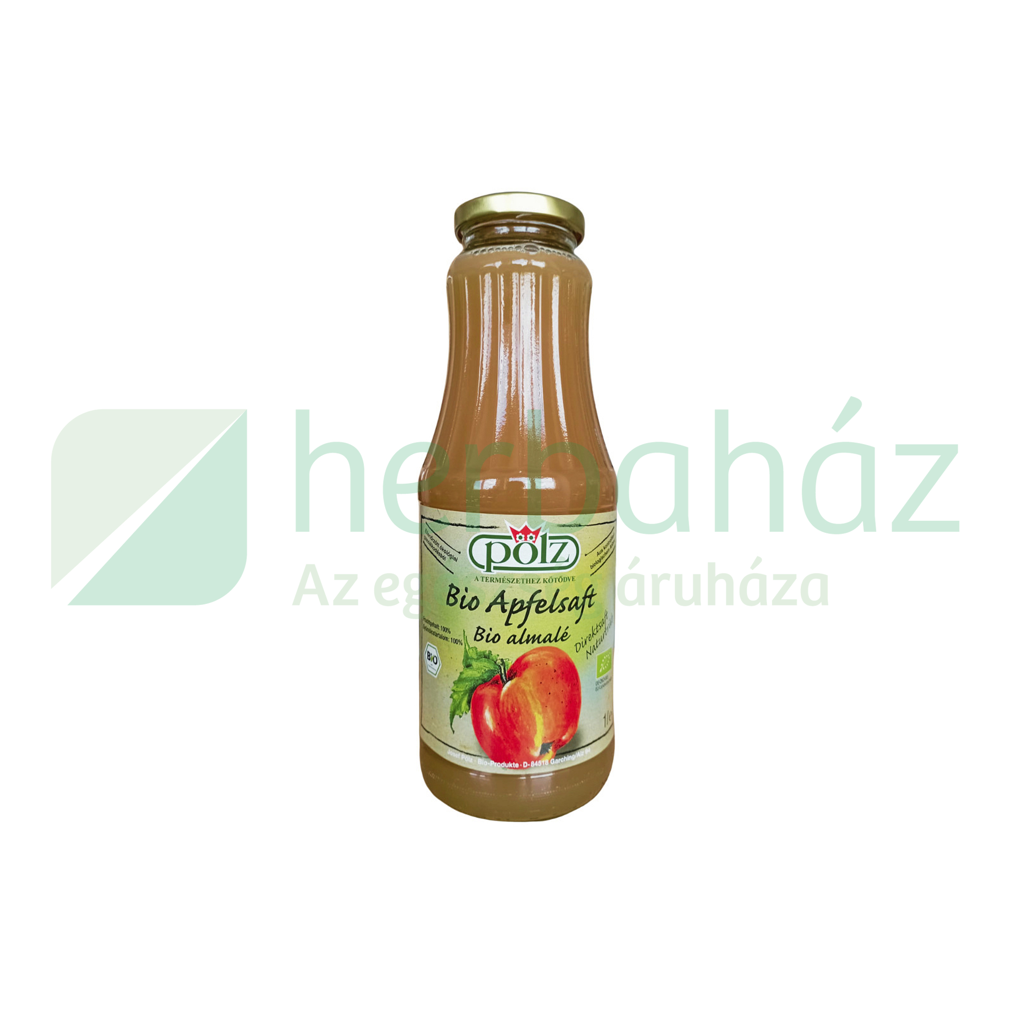 BIO PÖLZ ALMALÉ 100% 1000ML DRS+50FT BETÉTDÍJ