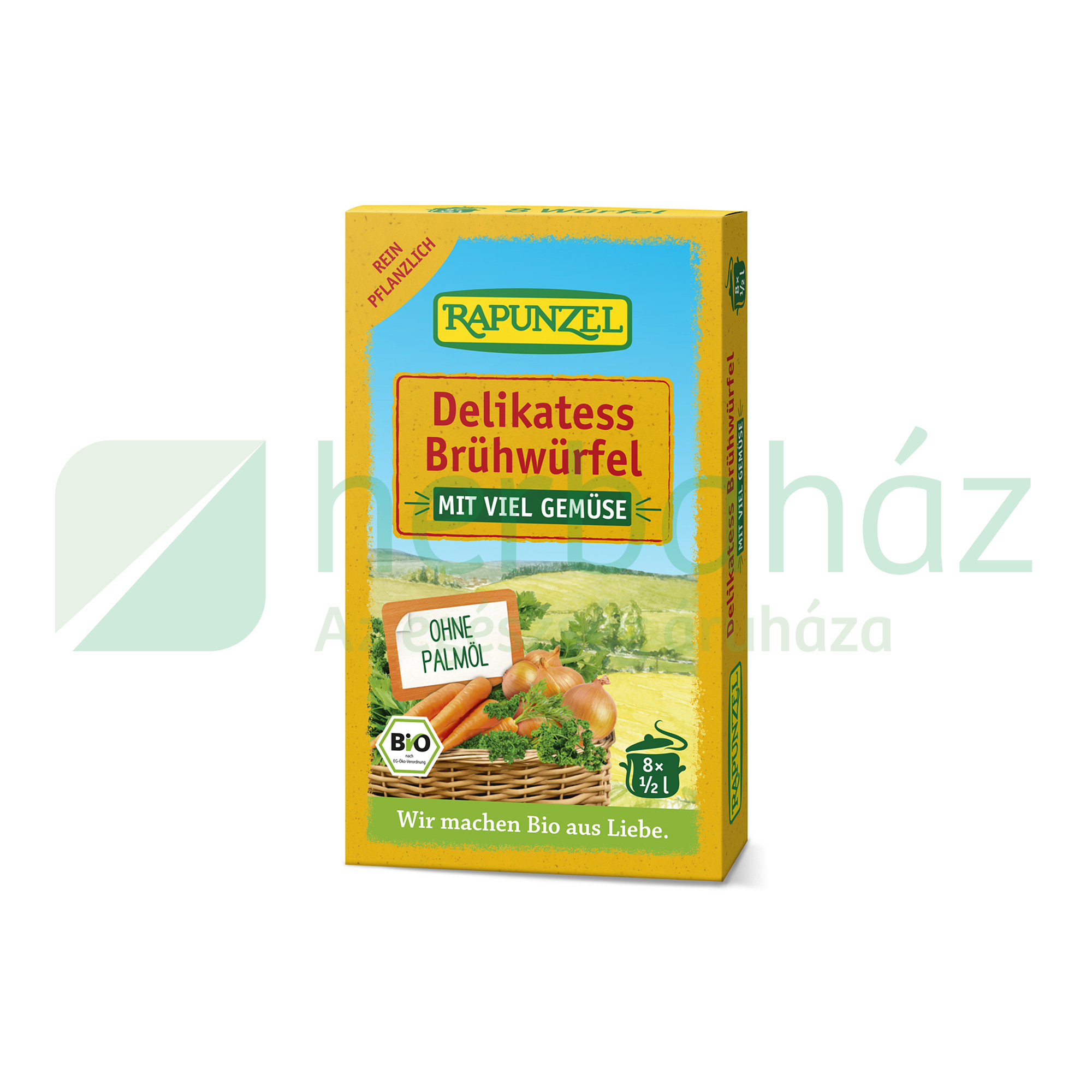 BIO RAPUNZEL ZÖLDSÉGLEVESKOCKA DELIKÁT 80G