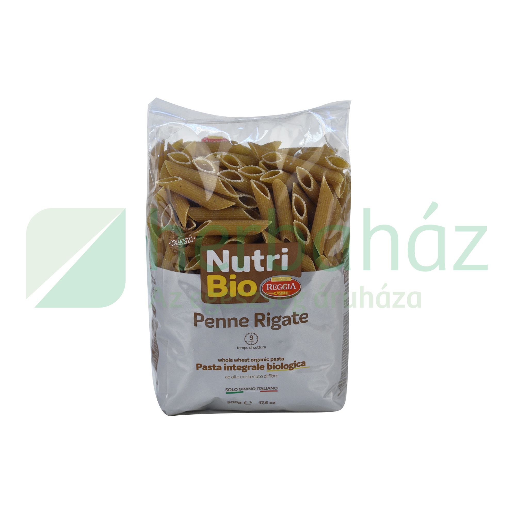 BIO REGGIA PENNE NUTRI TELJES KIŐRLÉSŰ DURUMTÉSZTA 500G