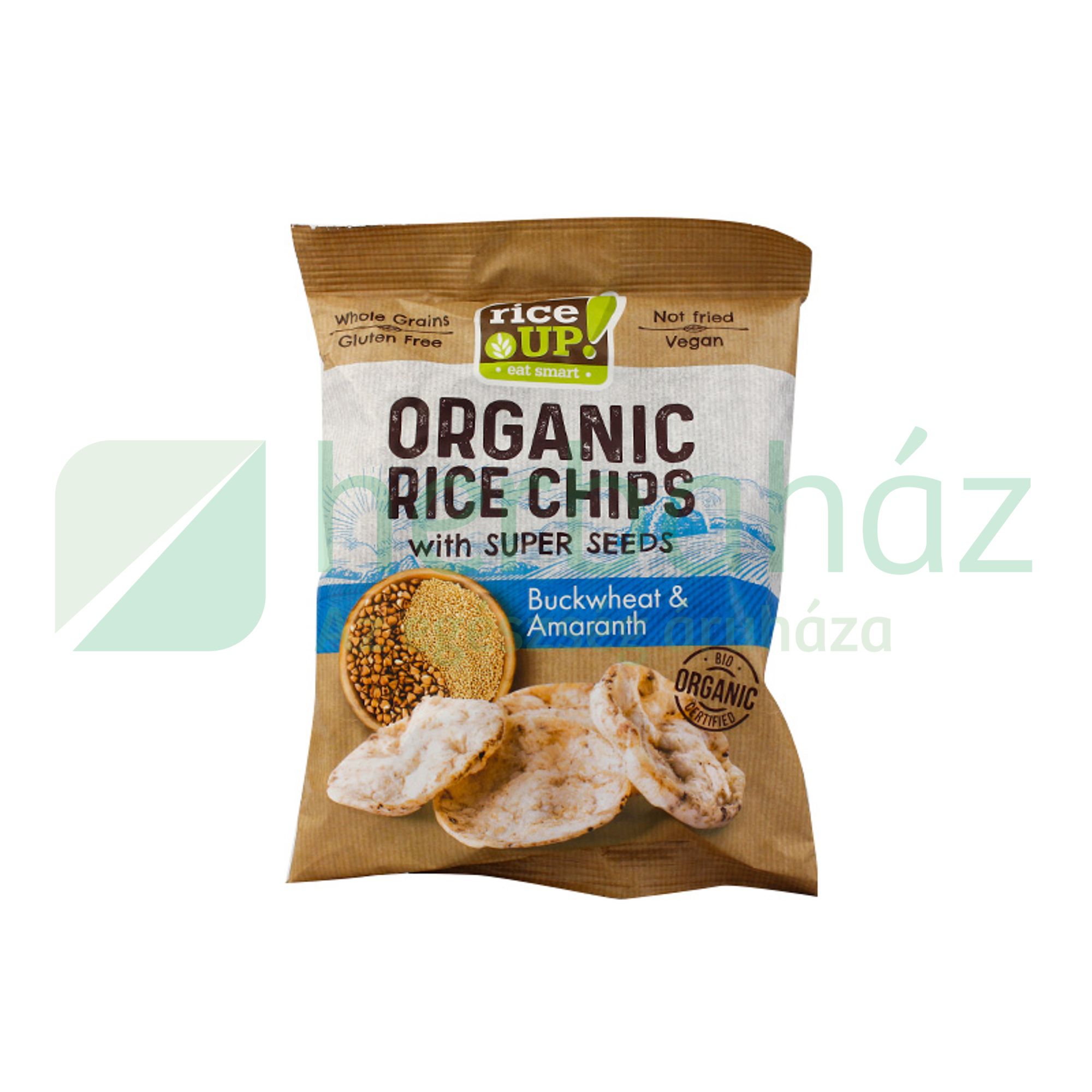 BIO RICE UP HAJDINA-AMARÁNT CHIPS 25G