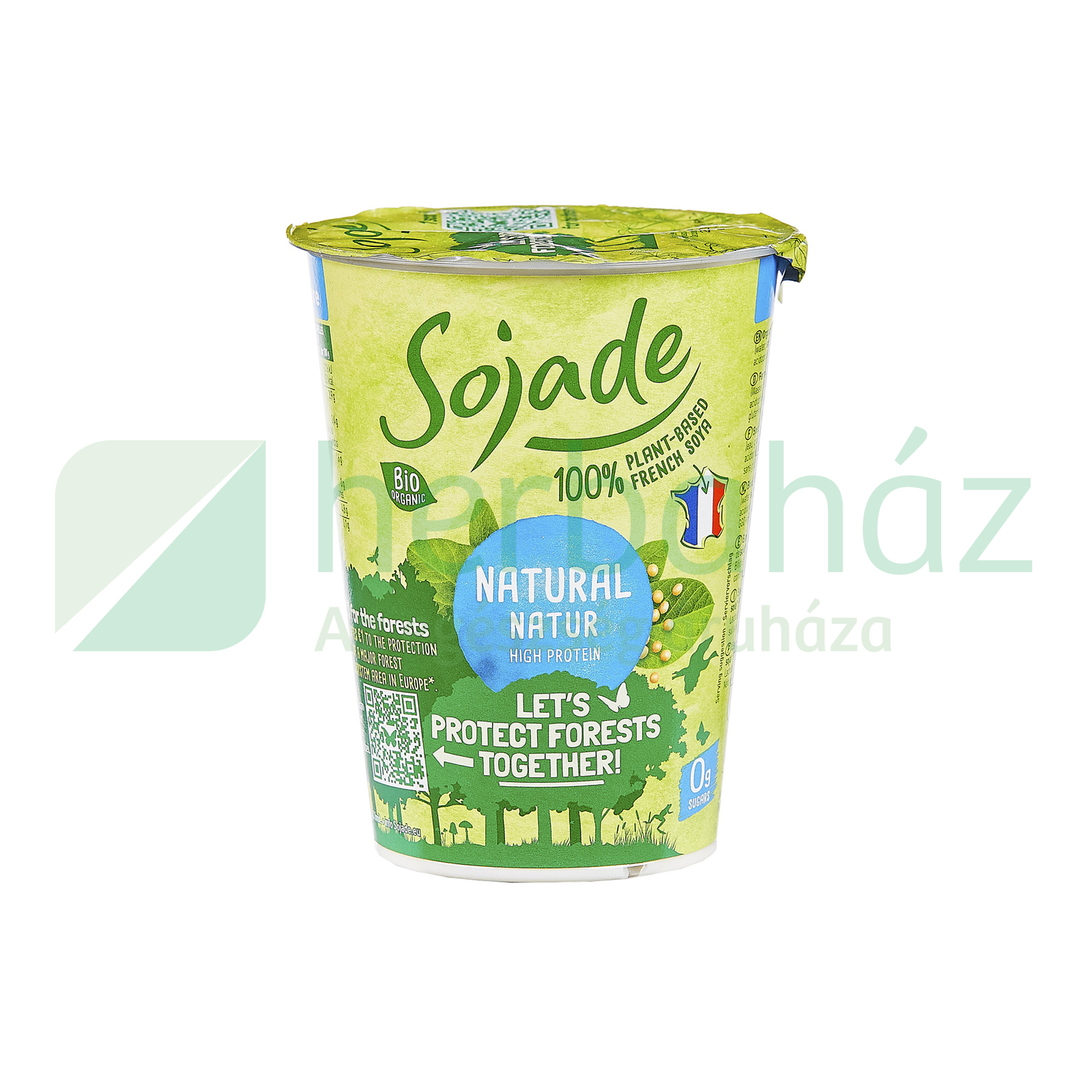 BIO SOJADE SZÓJA JOGHURT NATÚR 400G