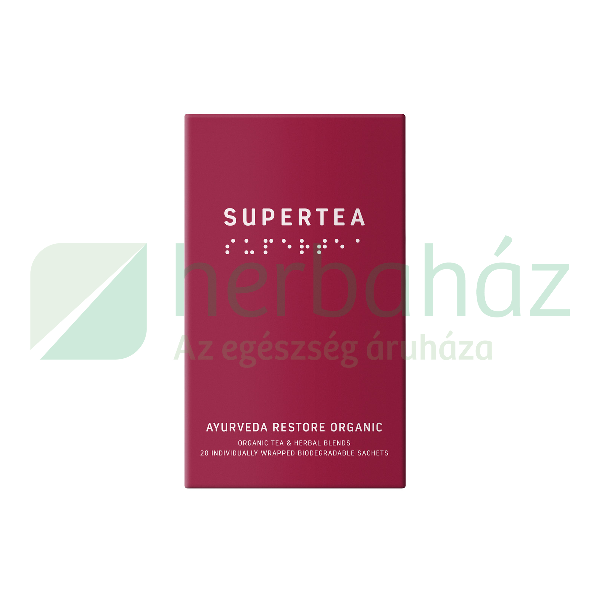 BIO SUPERTEA AYUVERDA RESTORE TEA FILTERES 20DB