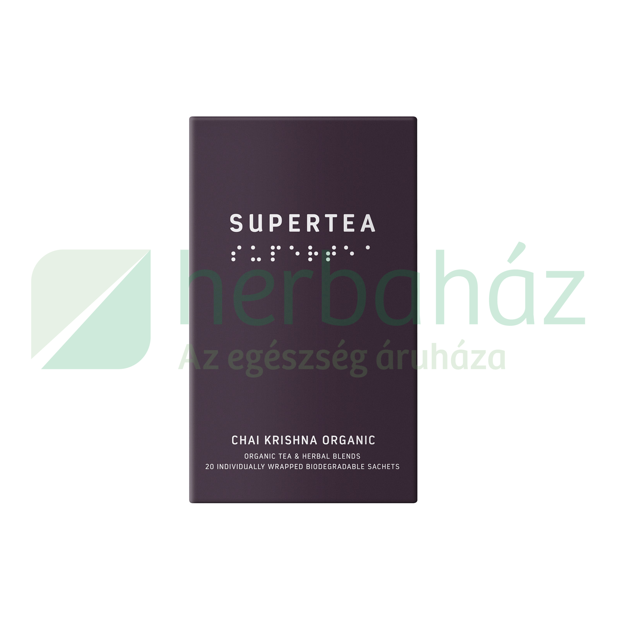 BIO SUPERTEA CHAI KRISHNA TEA FILTERES 20DB
