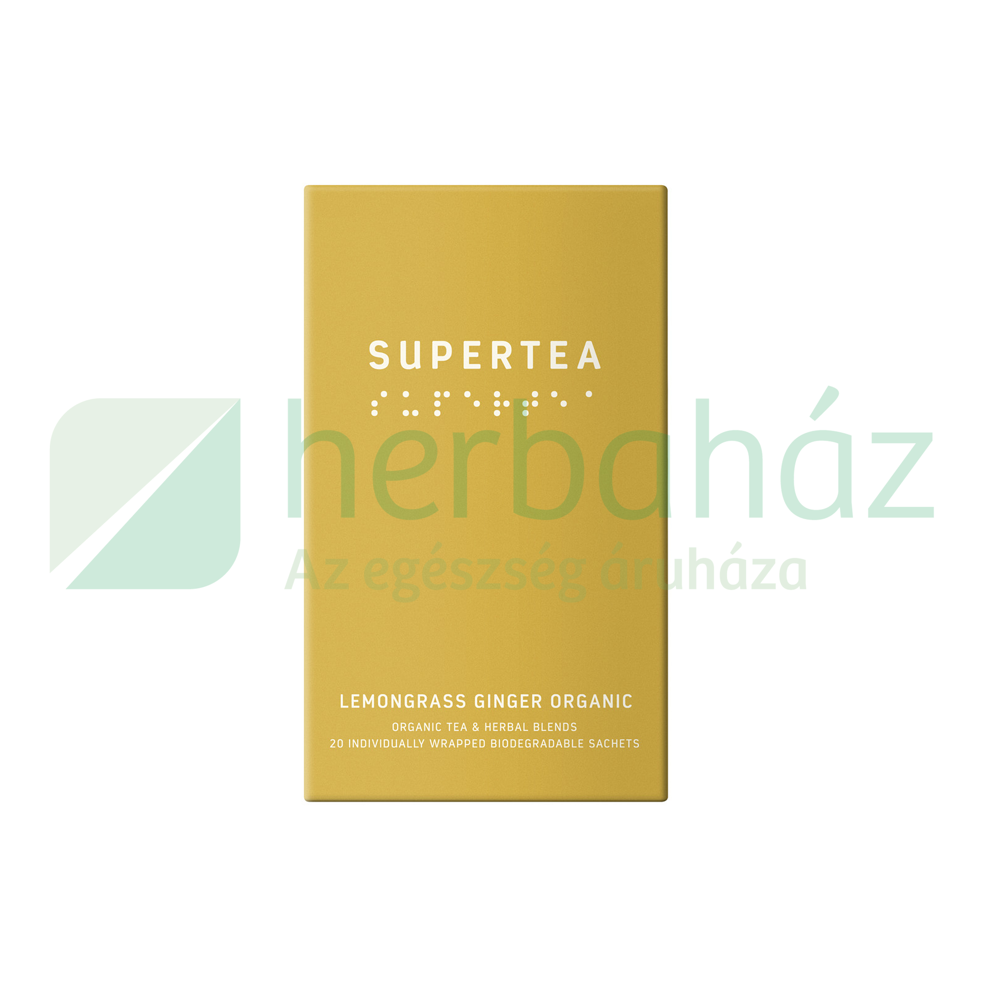 BIO SUPERTEA CITRUS TEA CITROMFŰ GYÖMBÉR ÍZBEN FILTERES 20DB