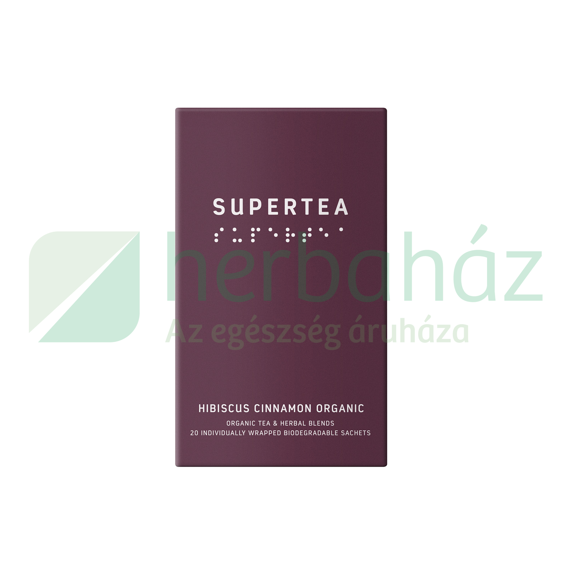 BIO SUPERTEA HIBISZKUSZ FAHÉJ ÍZBEN FILTERES 20DB