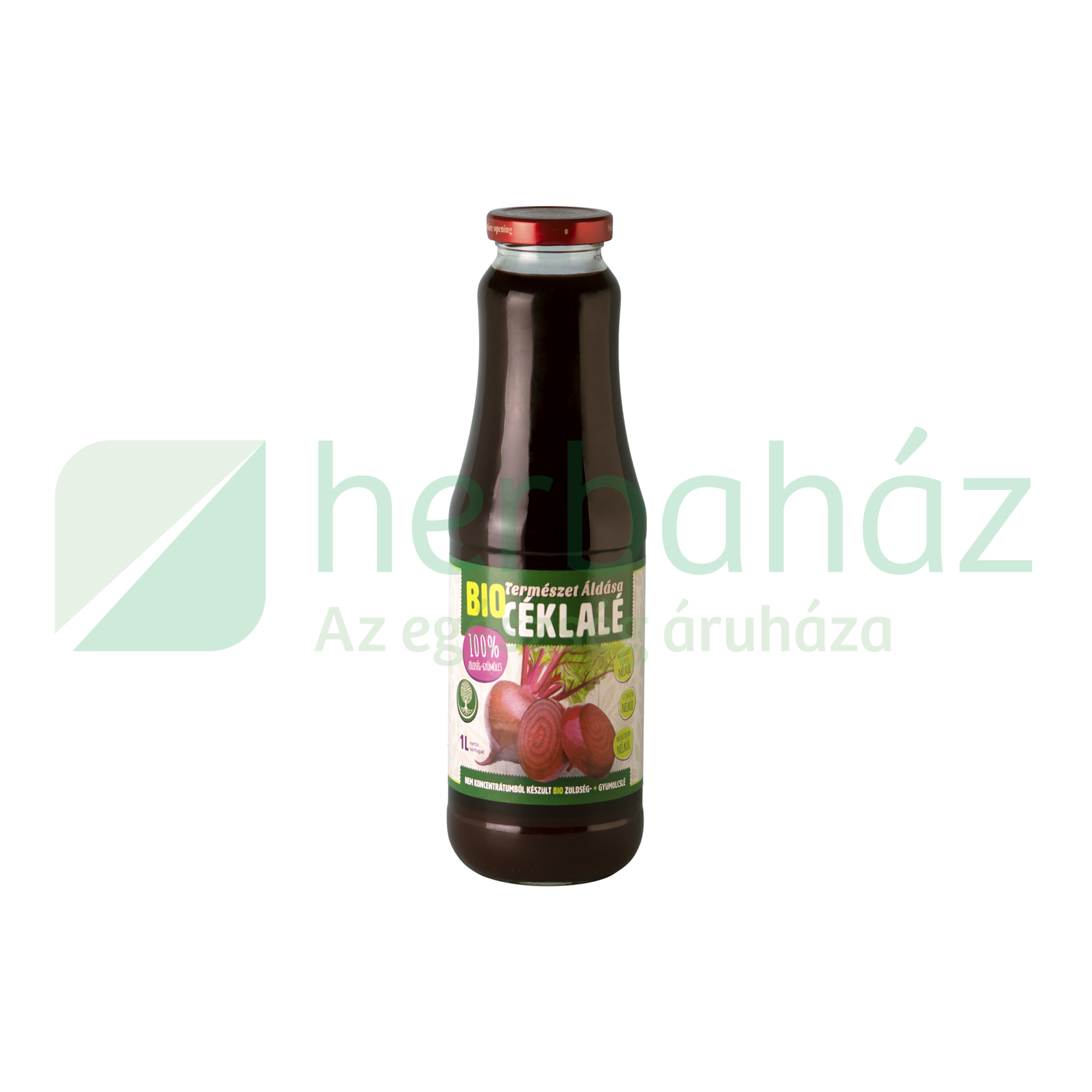 BIO TERMÉSZET ÁLDÁSA CÉKLALÉ 100% 1000ML DRS+50FT BETÉTDÍJ