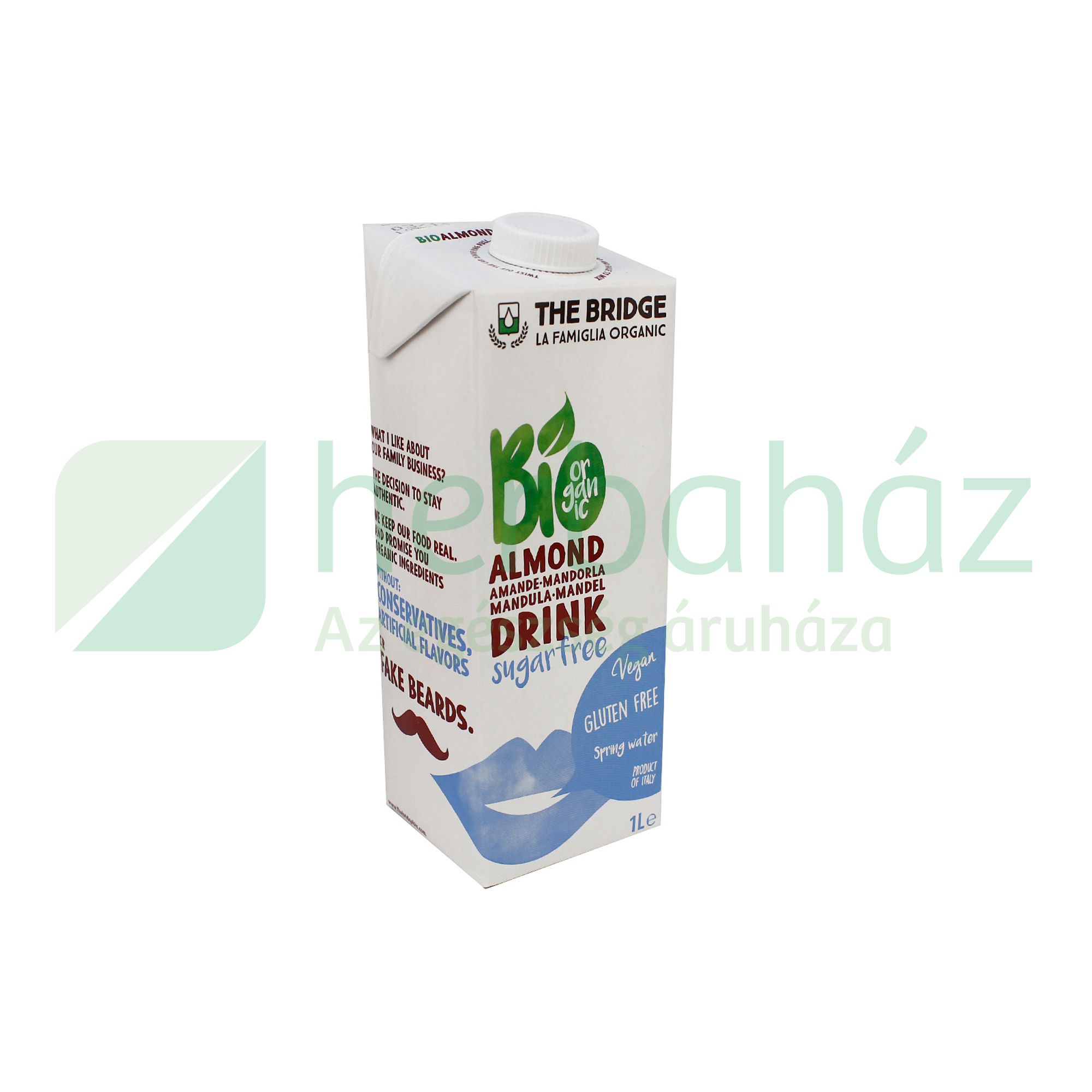 BIO THE BRIDGE MANDULAITAL CUKORMENTES 1000ML