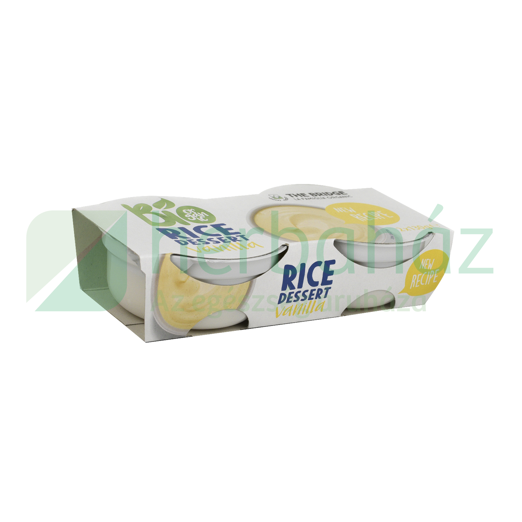 BIO THE BRIDGE VANÍLIÁS RIZSDESSZERT 2X130G