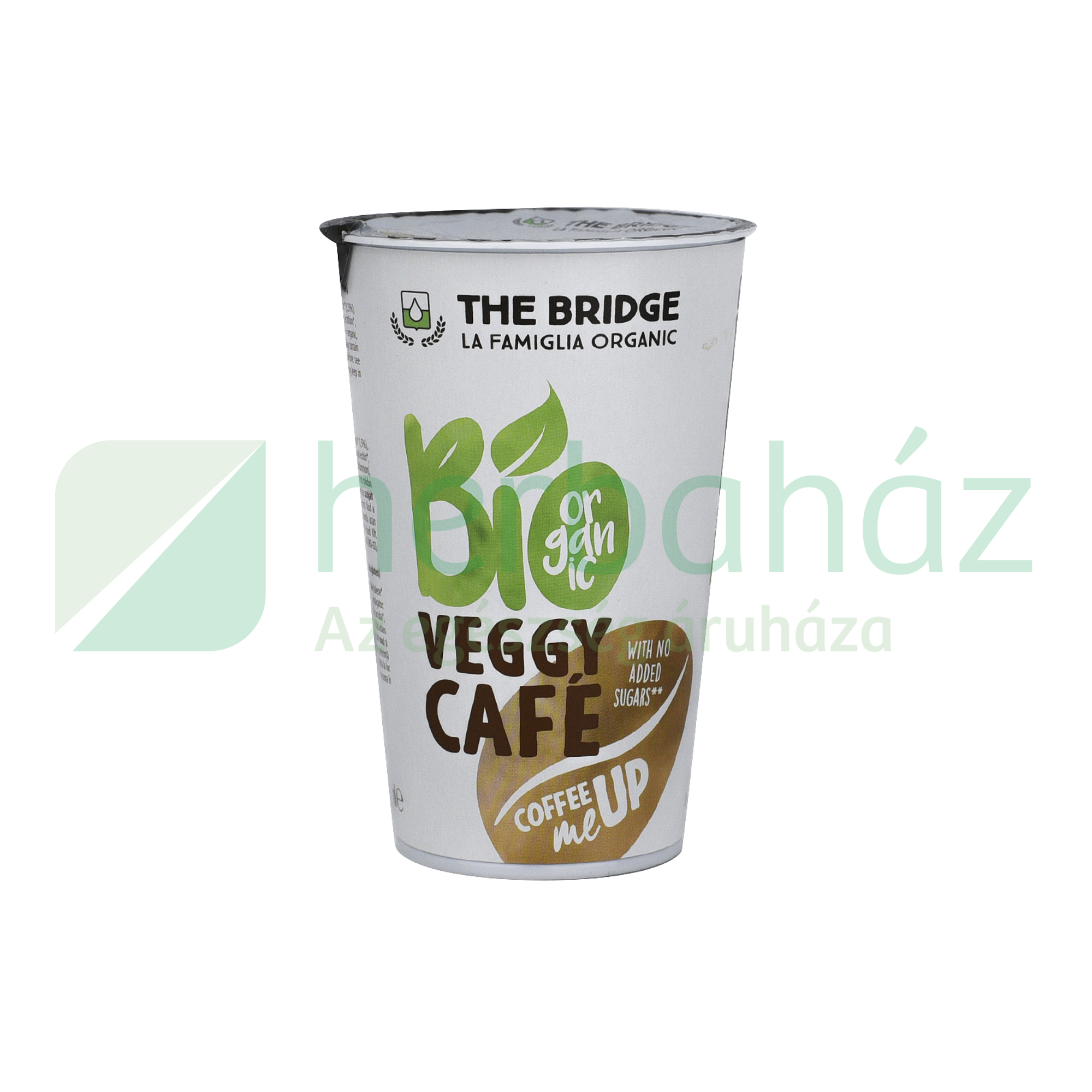 BIO THE BRIDGE VEGGY CAFE MANDULÁS ÉS KÁVÉS RIZSITAL 220ML