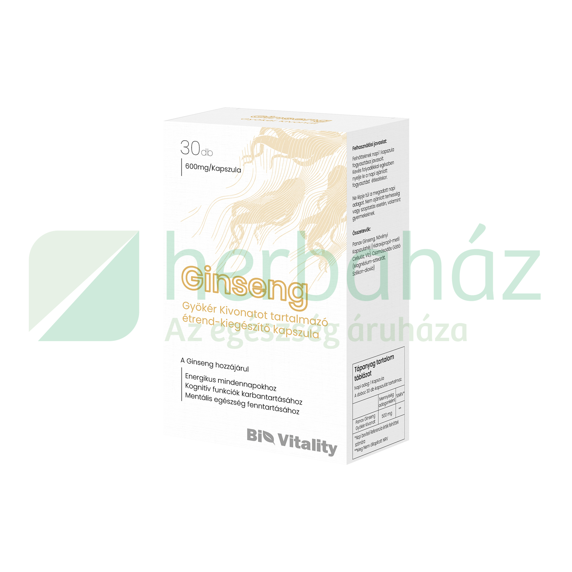 BIO VITALITY GINSENG 30DB