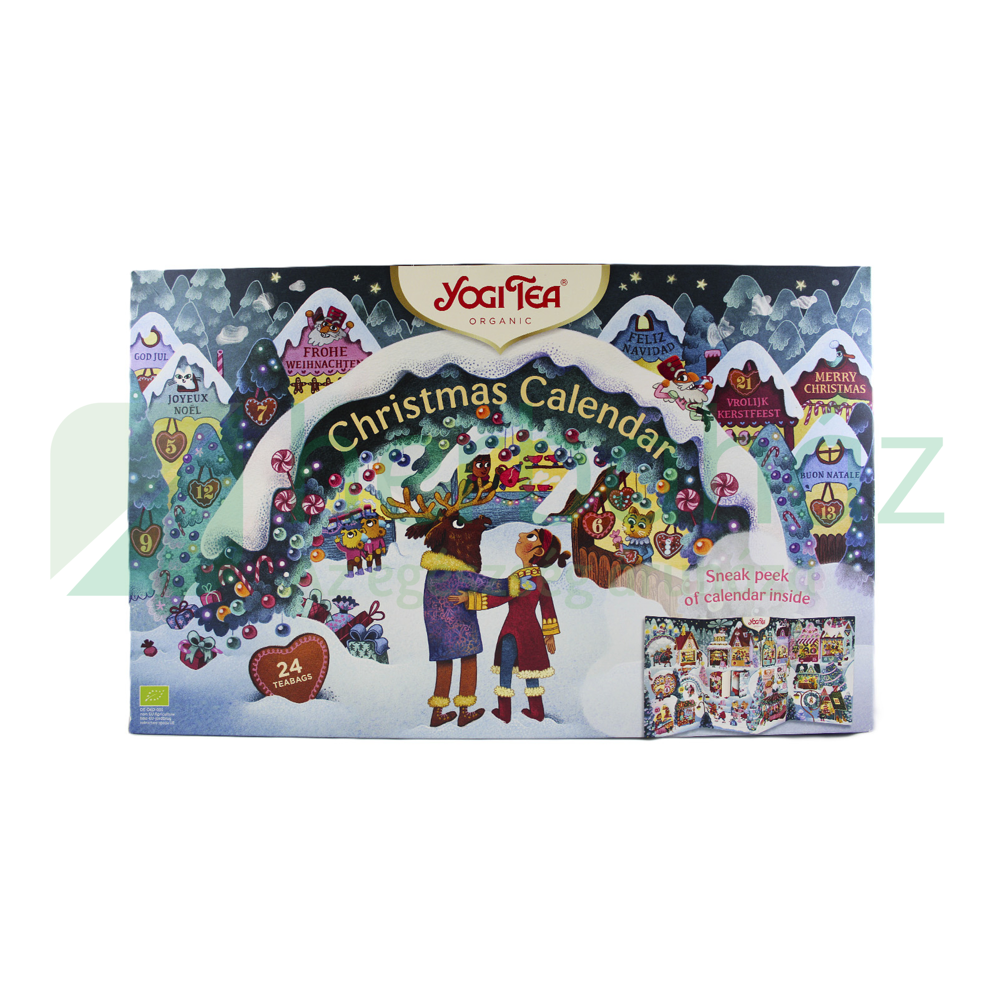 BIO YOGI TEA ADVENTI NAPTÁR TEAVÁLOGATÁS FILTERES 24DB