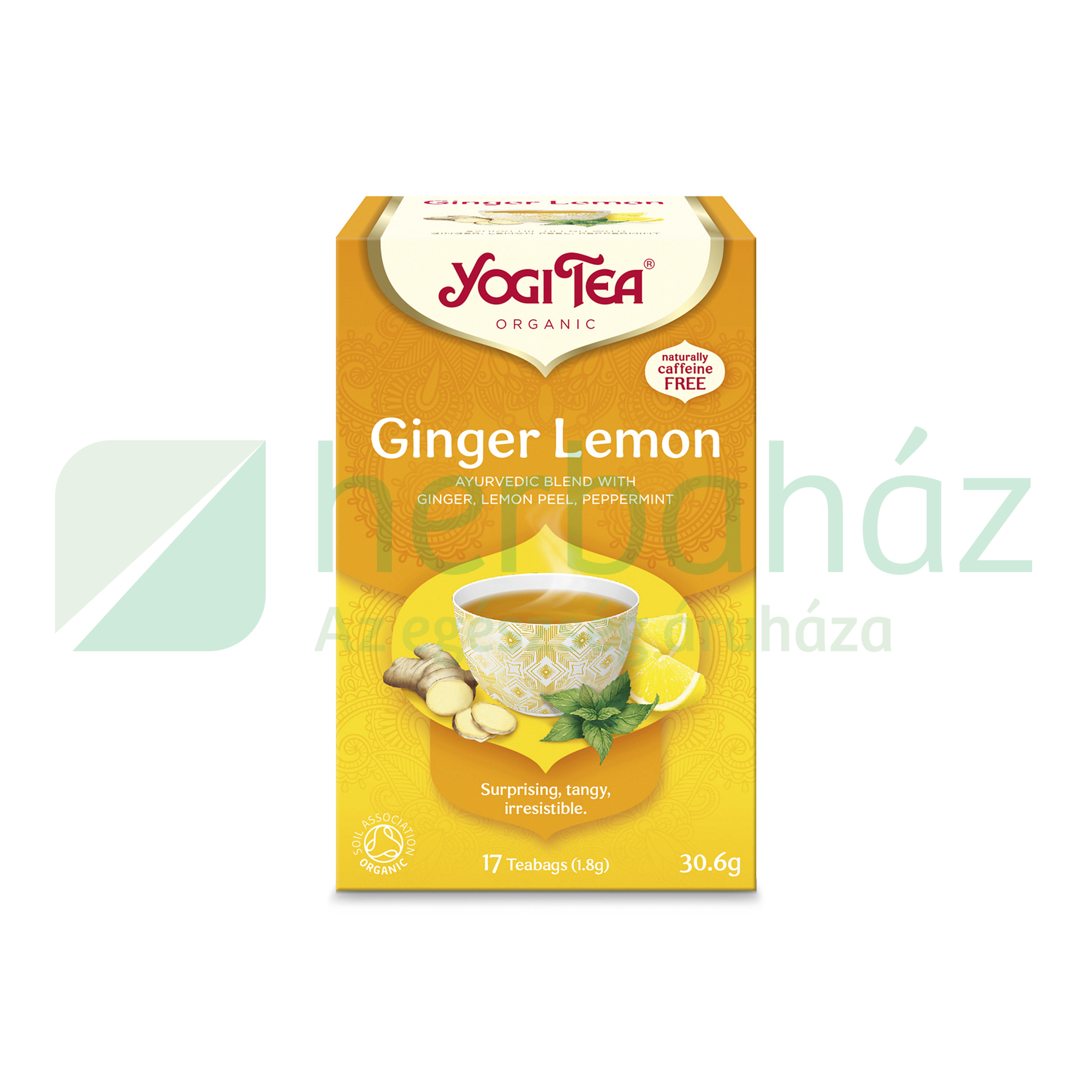BIO YOGI TEA CITROMOS GYÖMBÉR 17DB