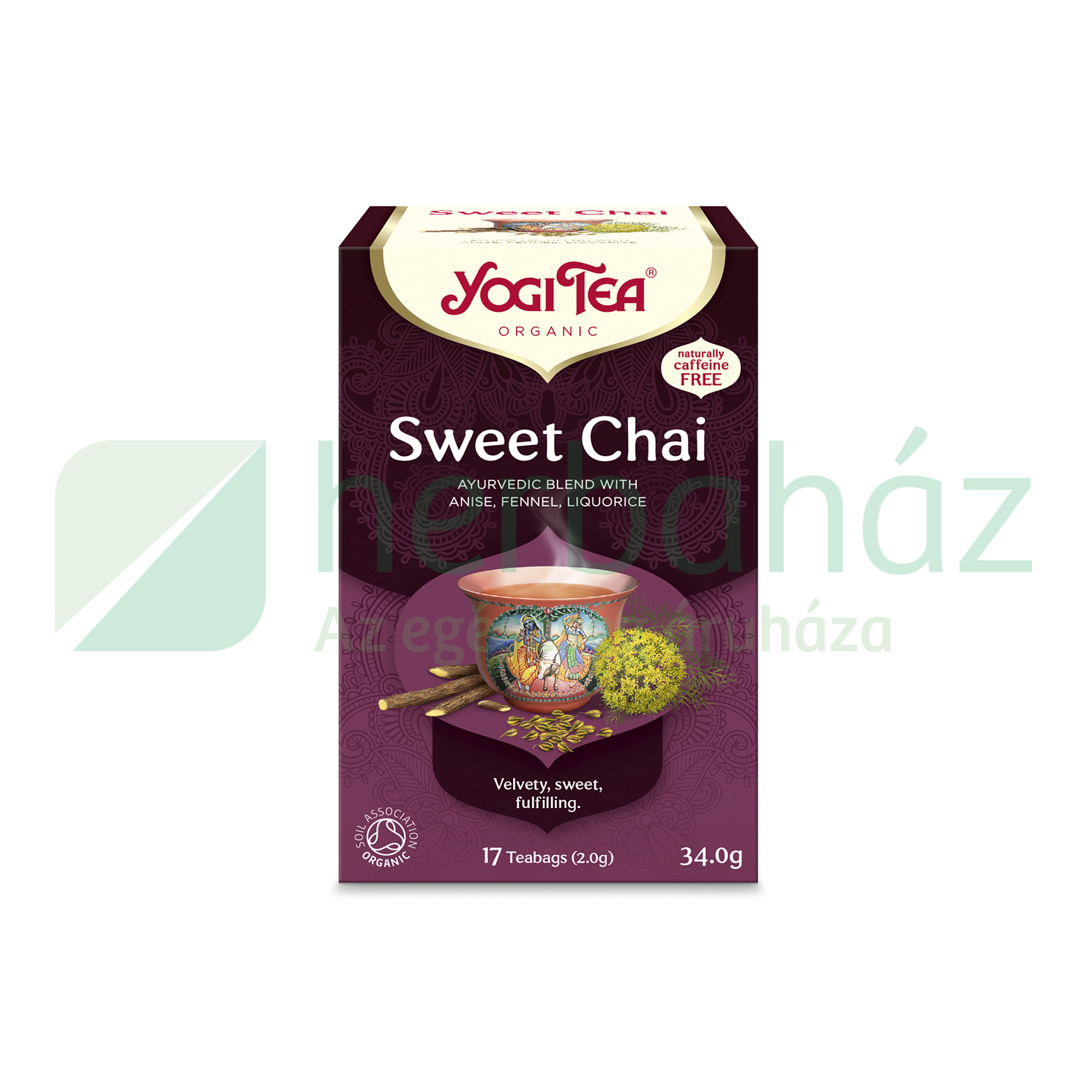 BIO YOGI TEA ÉDES CHAI 17DB