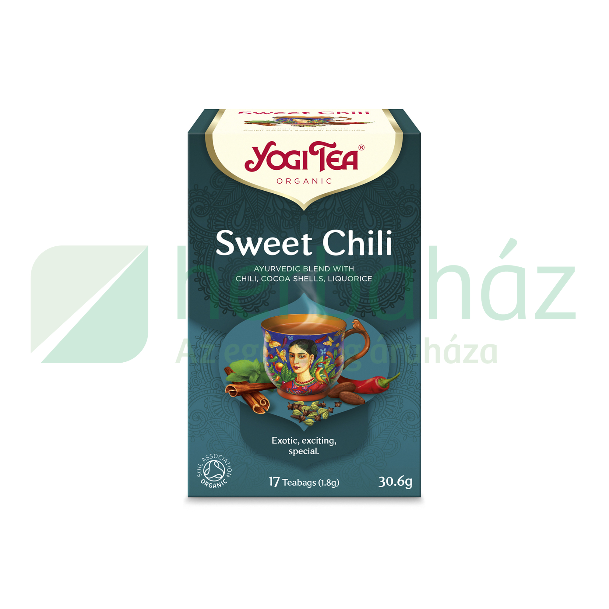 BIO YOGI TEA ÉDES CHILI TEA 17DB