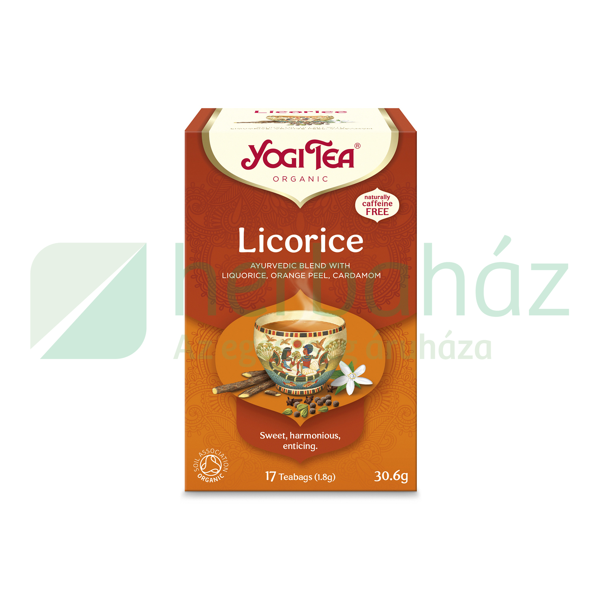BIO YOGI TEA ÉDESGYÖKÉR 17DB