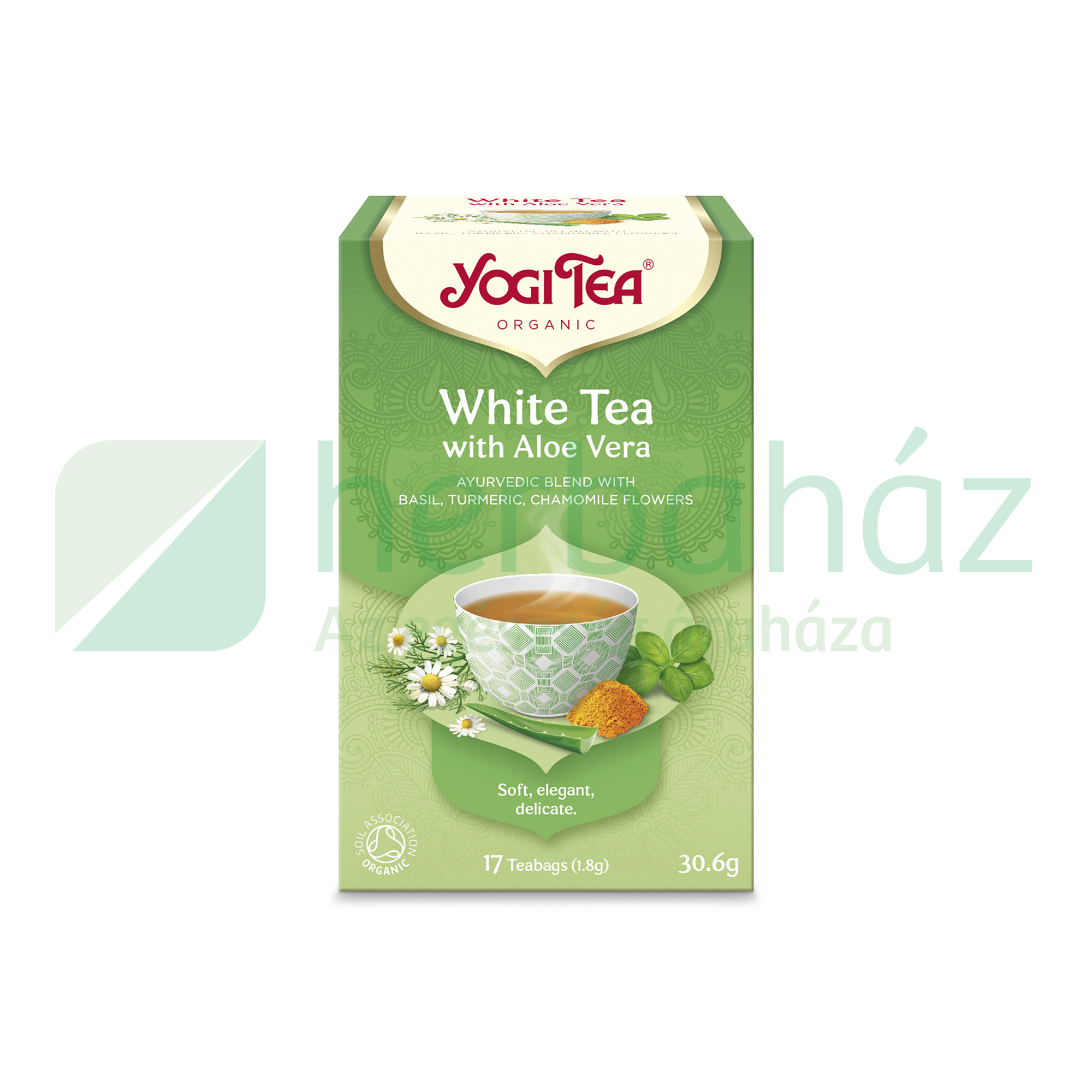 BIO YOGI TEA FEHÉR ALOE VERÁVAL 17DB