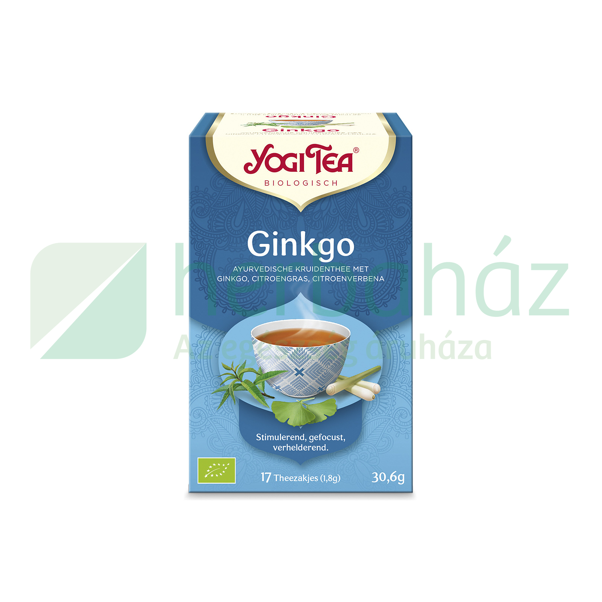 BIO YOGI TEA GINKGO AJURVÉDIKUS FILTERES 17DB