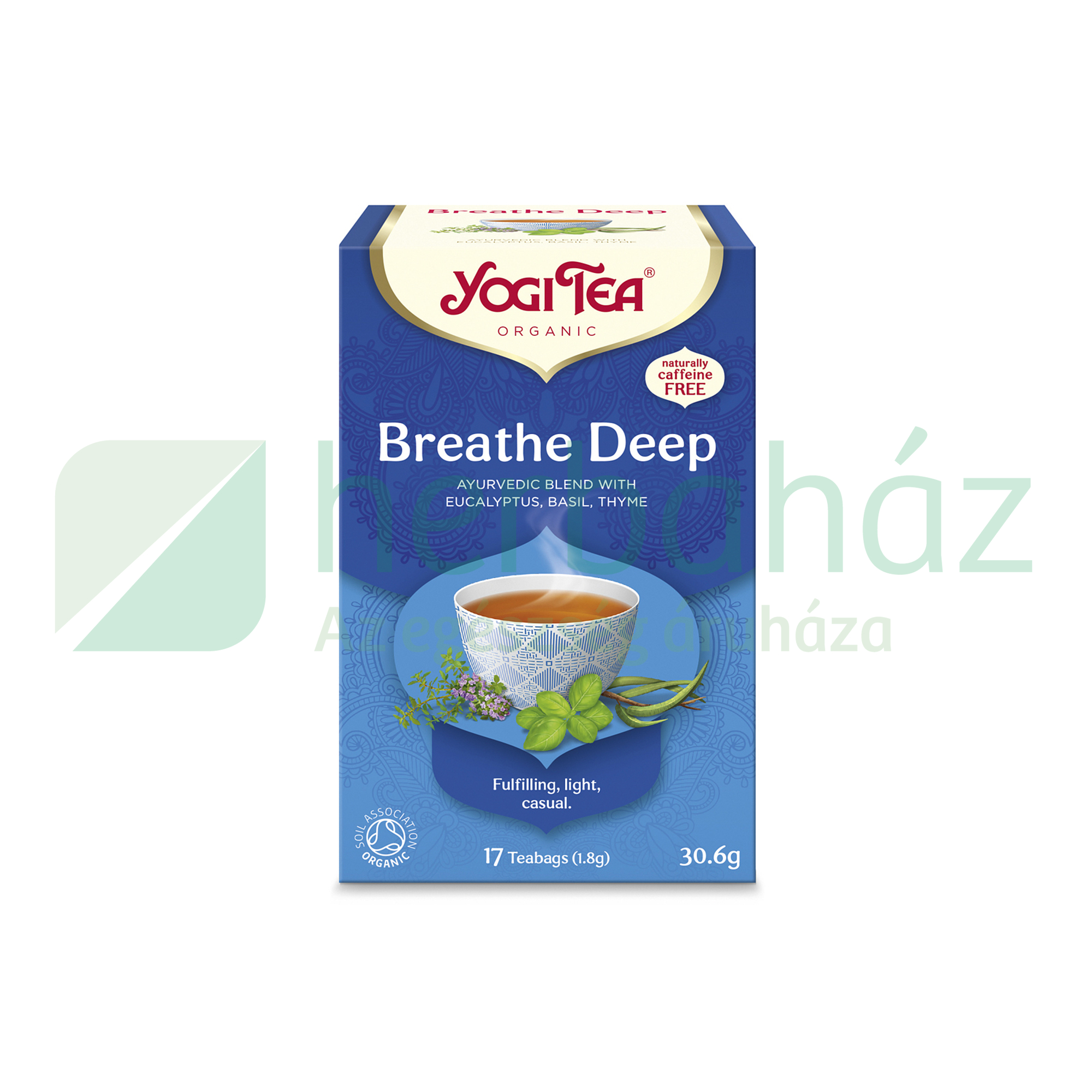 BIO YOGI TEA MÉLY LÉLEGZET TEA 17DB