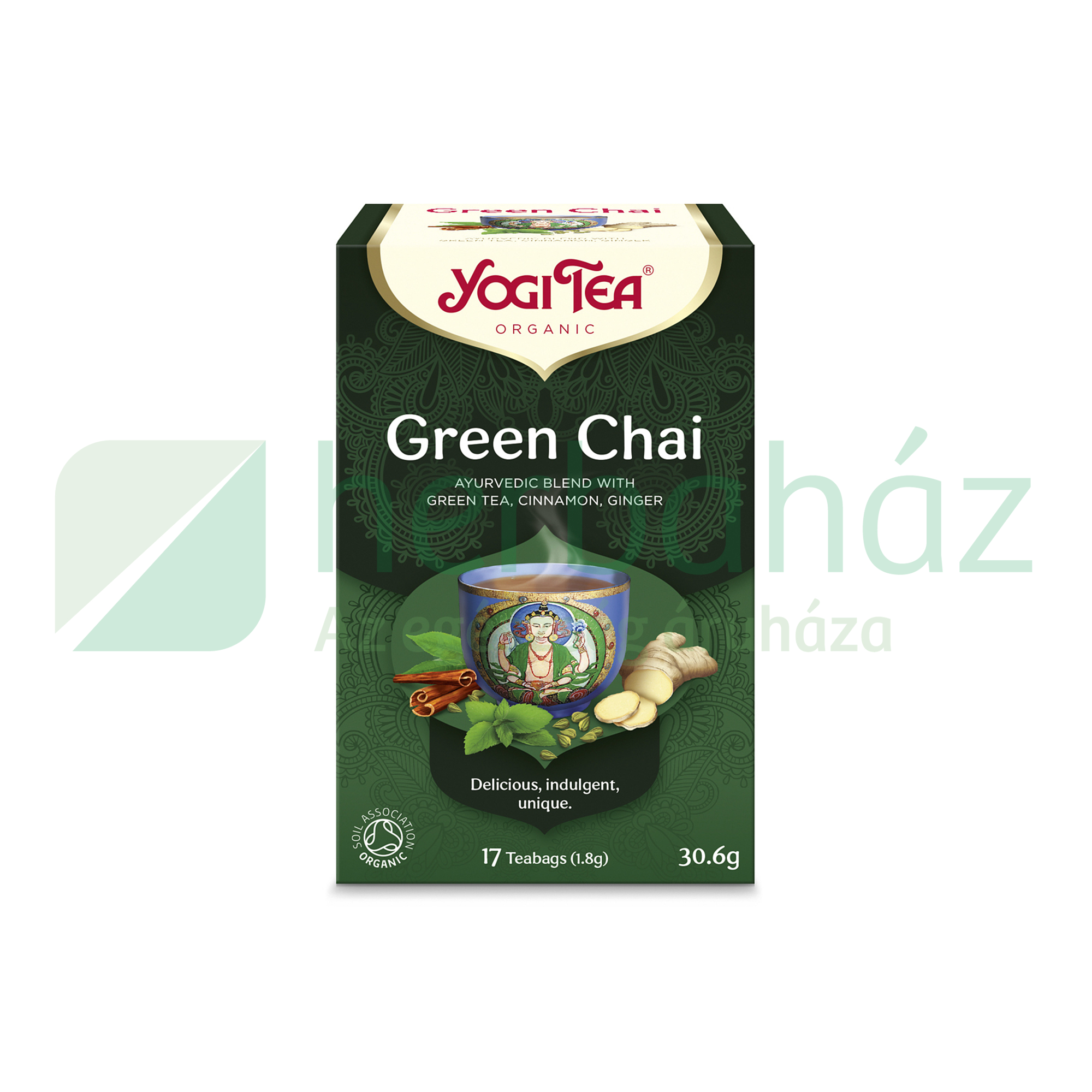 BIO YOGI TEA ZÖLD CHAI TEA 17DB