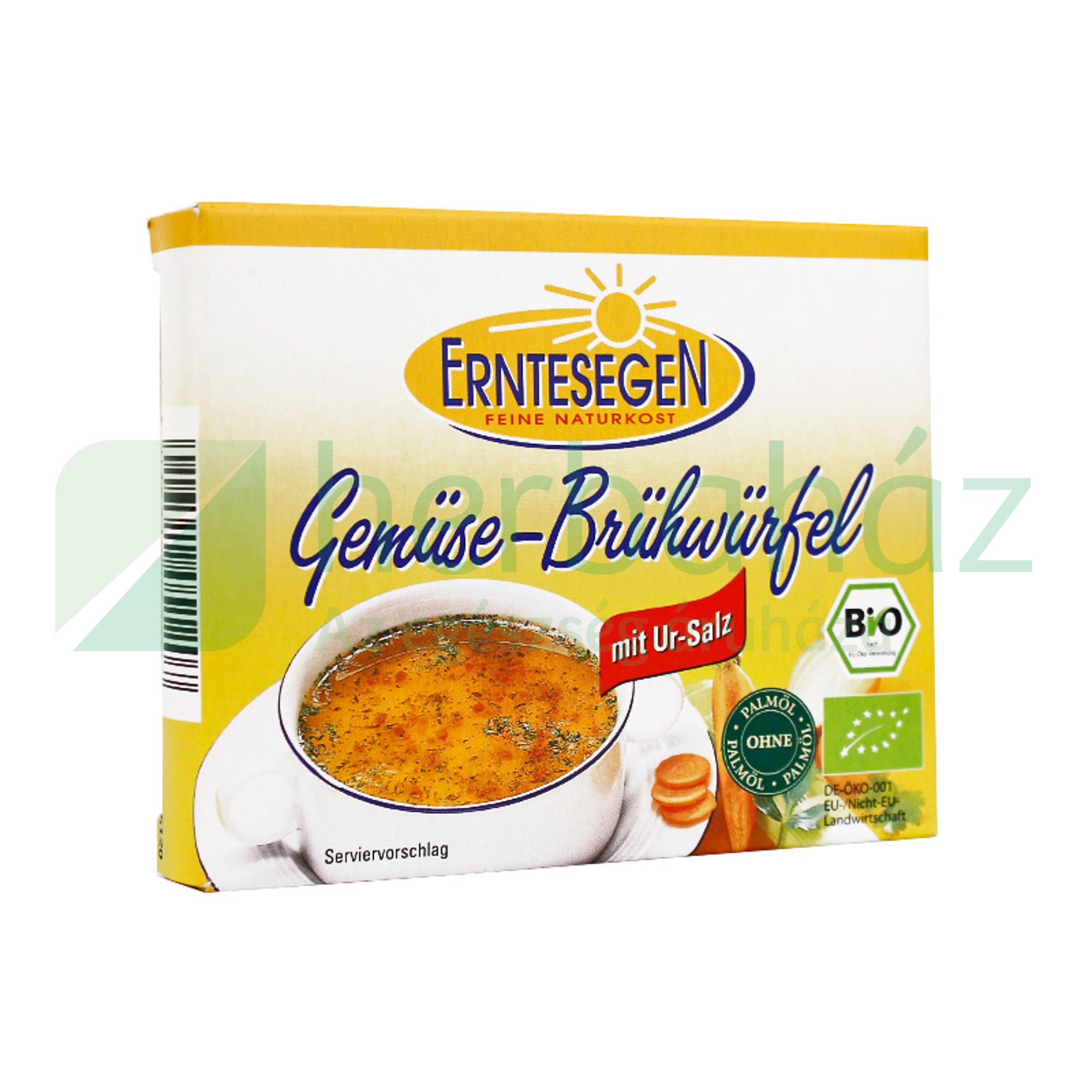 BIO ERNTESEGEN ZÖLDSÉGLEVES KOCKA 6DB