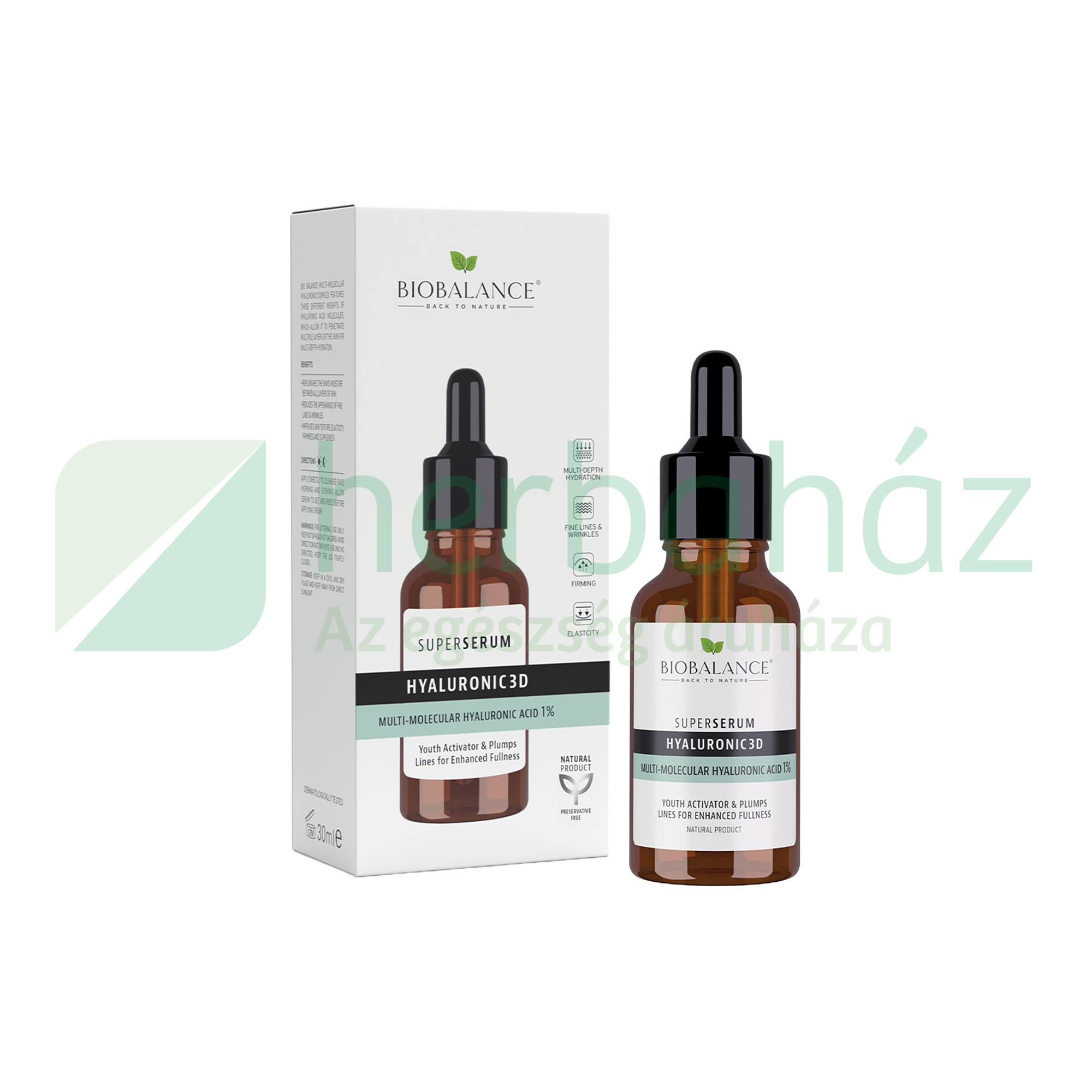 BIOBALANCE 3D HIALURONSAV SZUPERSZÉRUM ARCRA 30ML