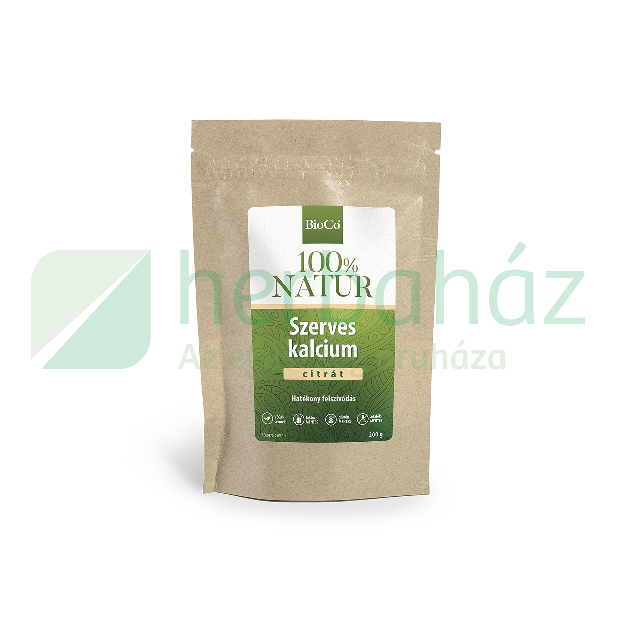 BIOCO 100% NATUR SZERVES KALCIUM CITRÁT POR 200G