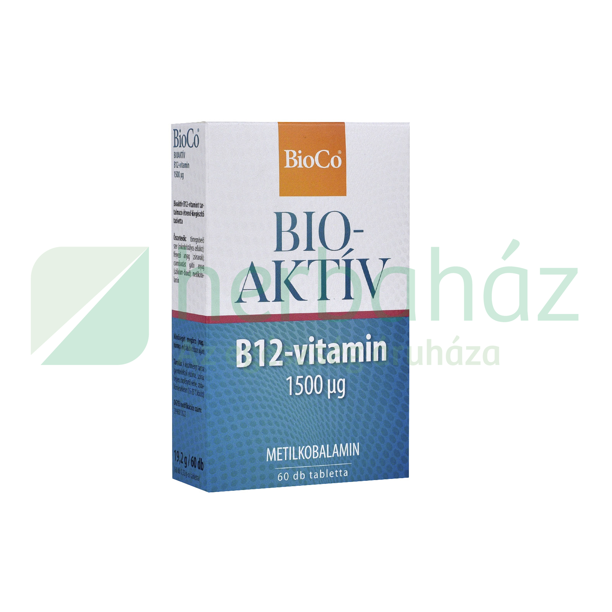 BIOCO B12-VITAMIN 1500 MMG 60DB