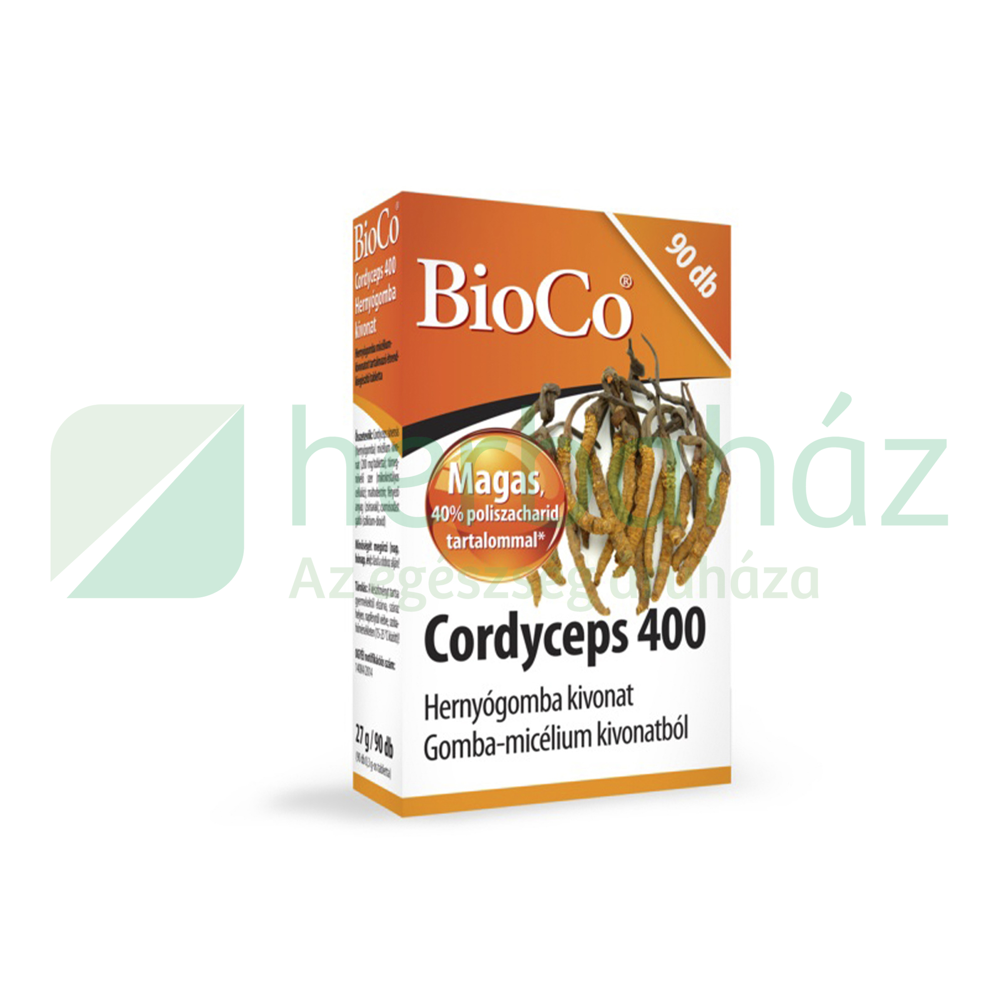 BIOCO CORDYCEPS 400 HERNYÓGOMBA KIVONAT 90DB