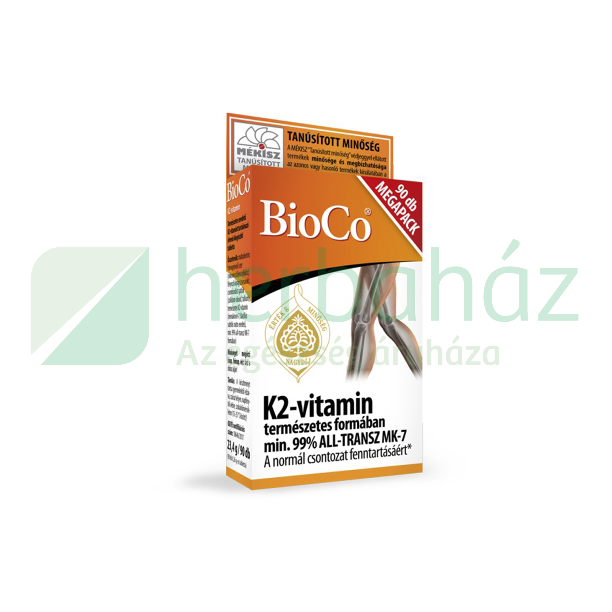 BIOCO K2 VITAMIN TABLETTA 90DB