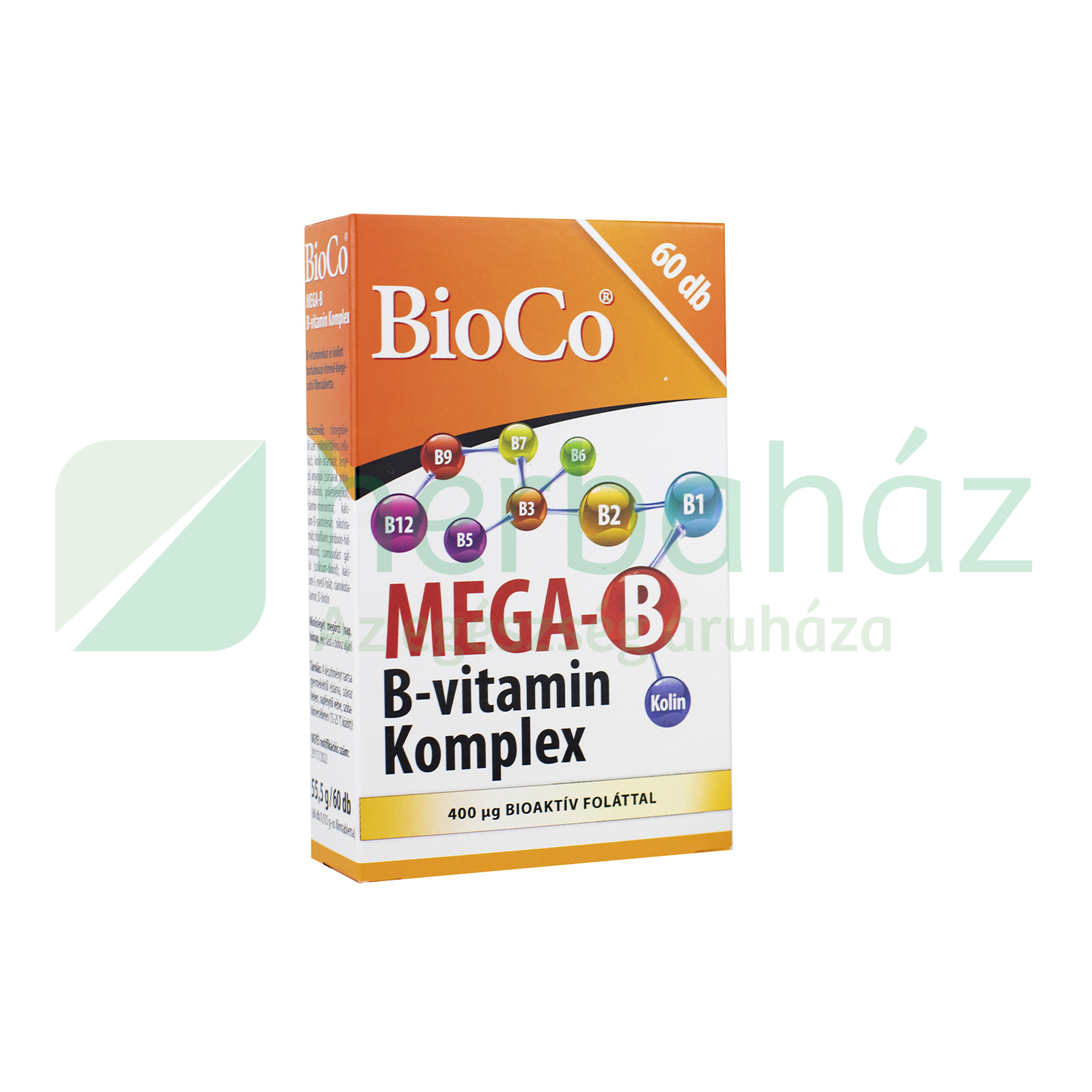 BIOCO MEGA-B B-VITAMIN KOMPLEX 60DB