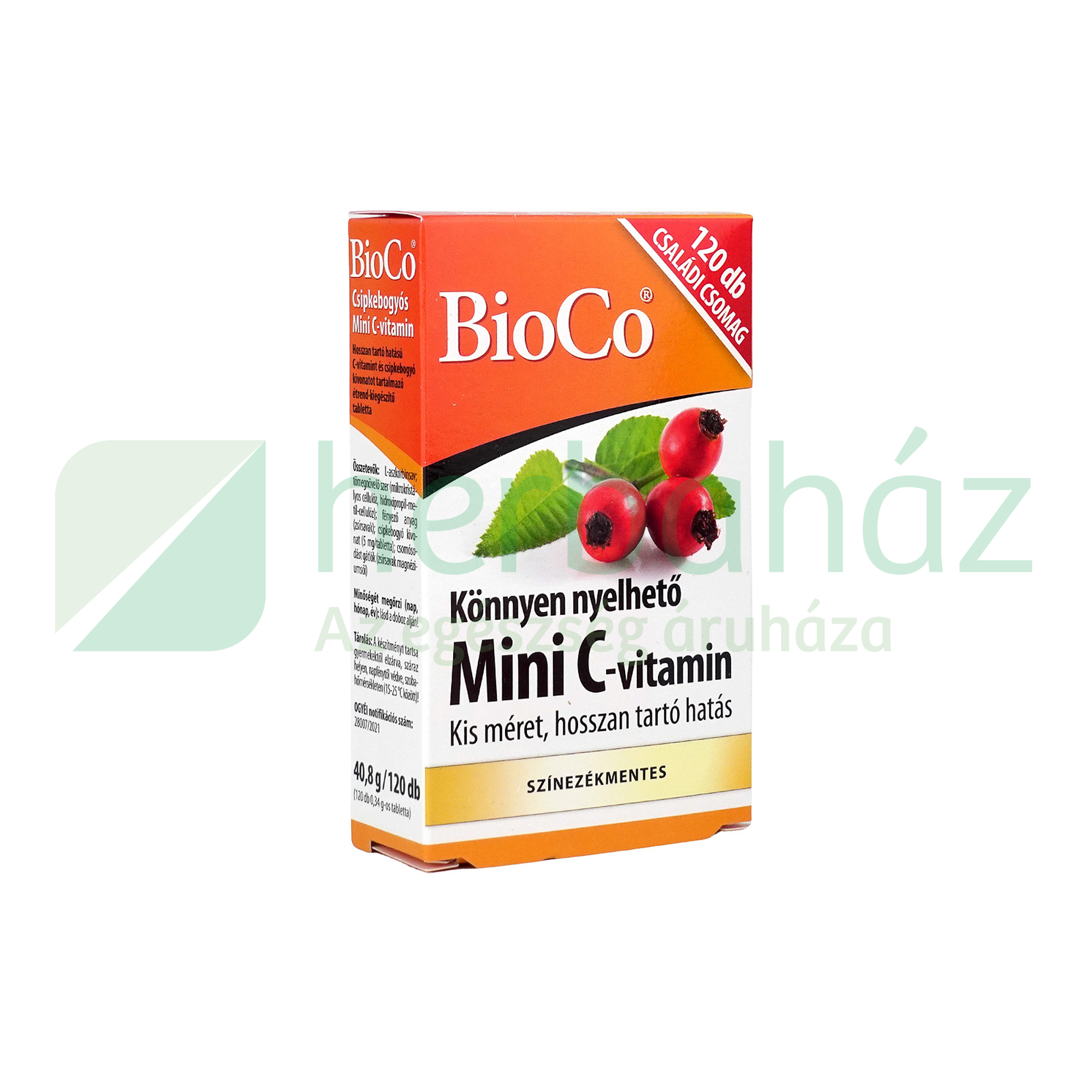 BIOCO MINI C-VITAMIN TABLETTA 120DB