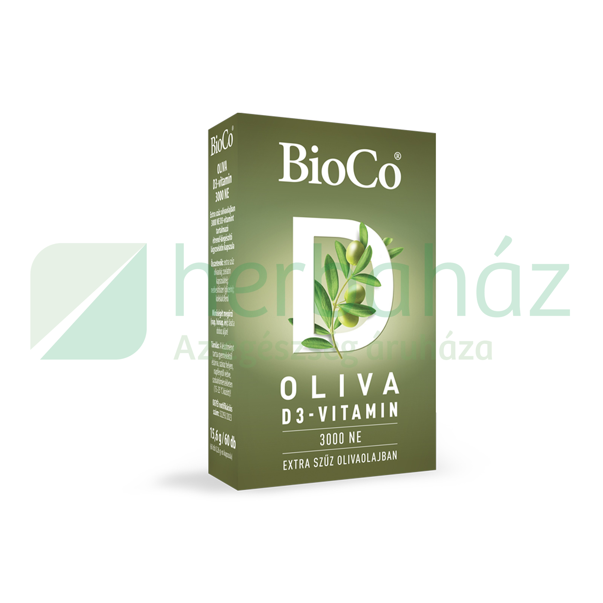 BIOCO OLIVA D3-VITAMIN 3000NE KAPSZULA 60DB