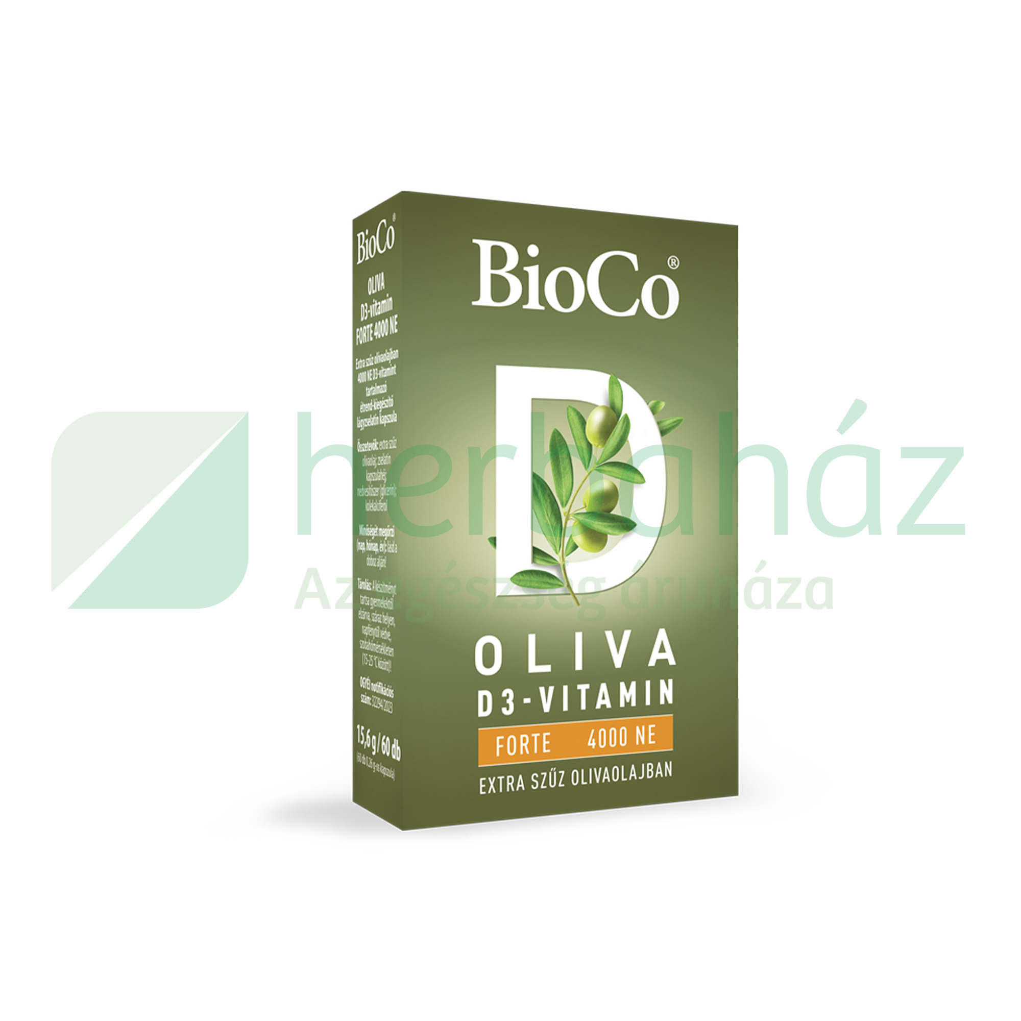 BIOCO OLIVA D3-VITAMIN FORTE 4000NE KAPSZULA 60DB