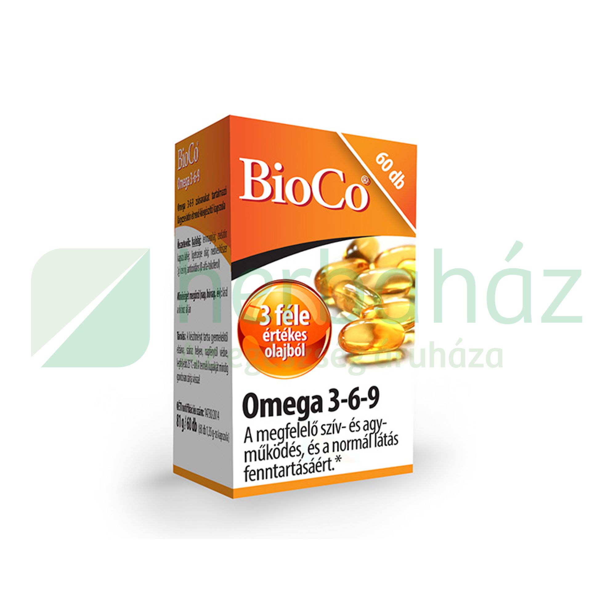 BIOCO OMEGA 3-6-9 KAPSZULA 60DB