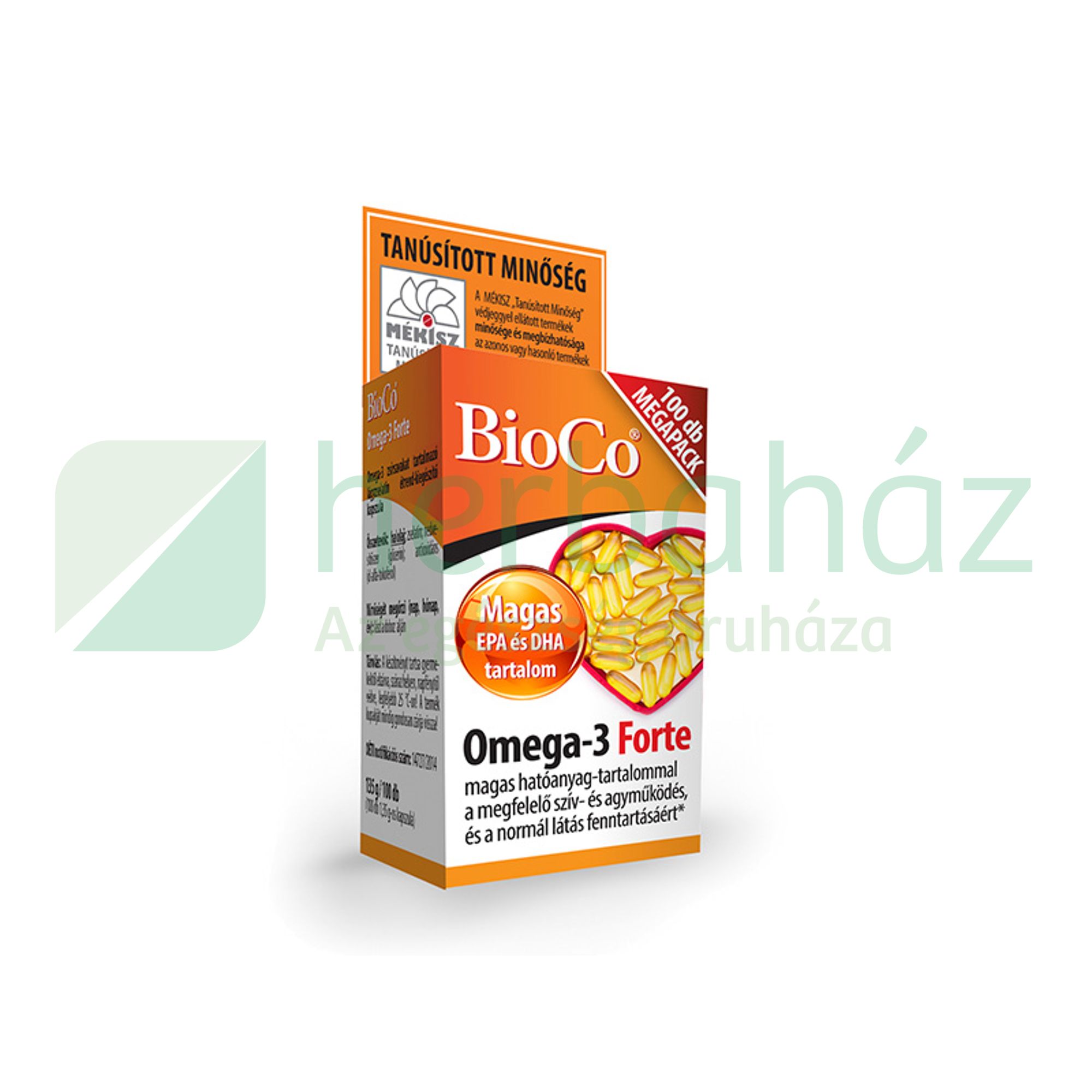 BIOCO OMEGA-3 FORTE KAPSZULA MEGAPACK 100DB