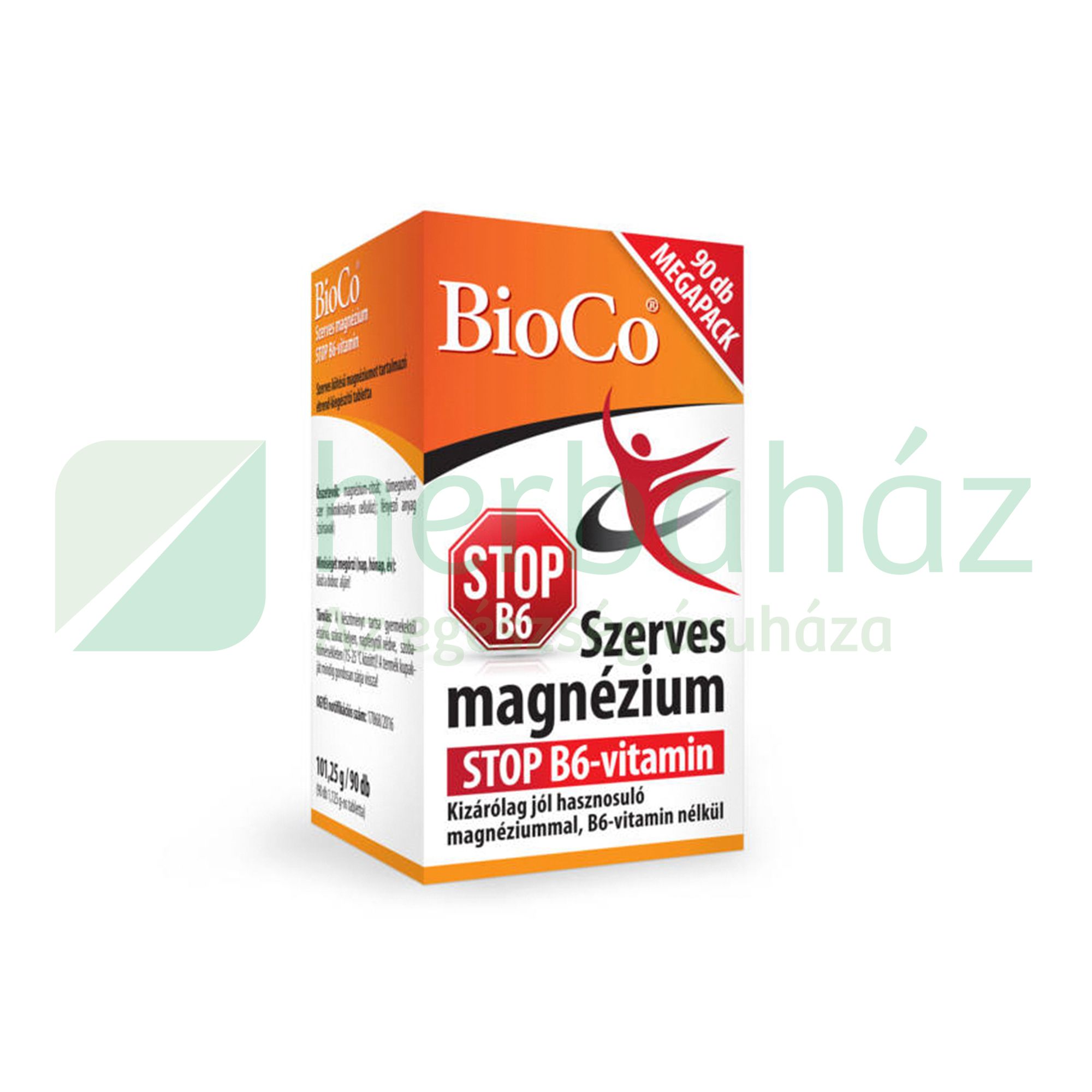 BIOCO SZERVES MAGNÉZIUM STOP B6-VITAMIN 90DB