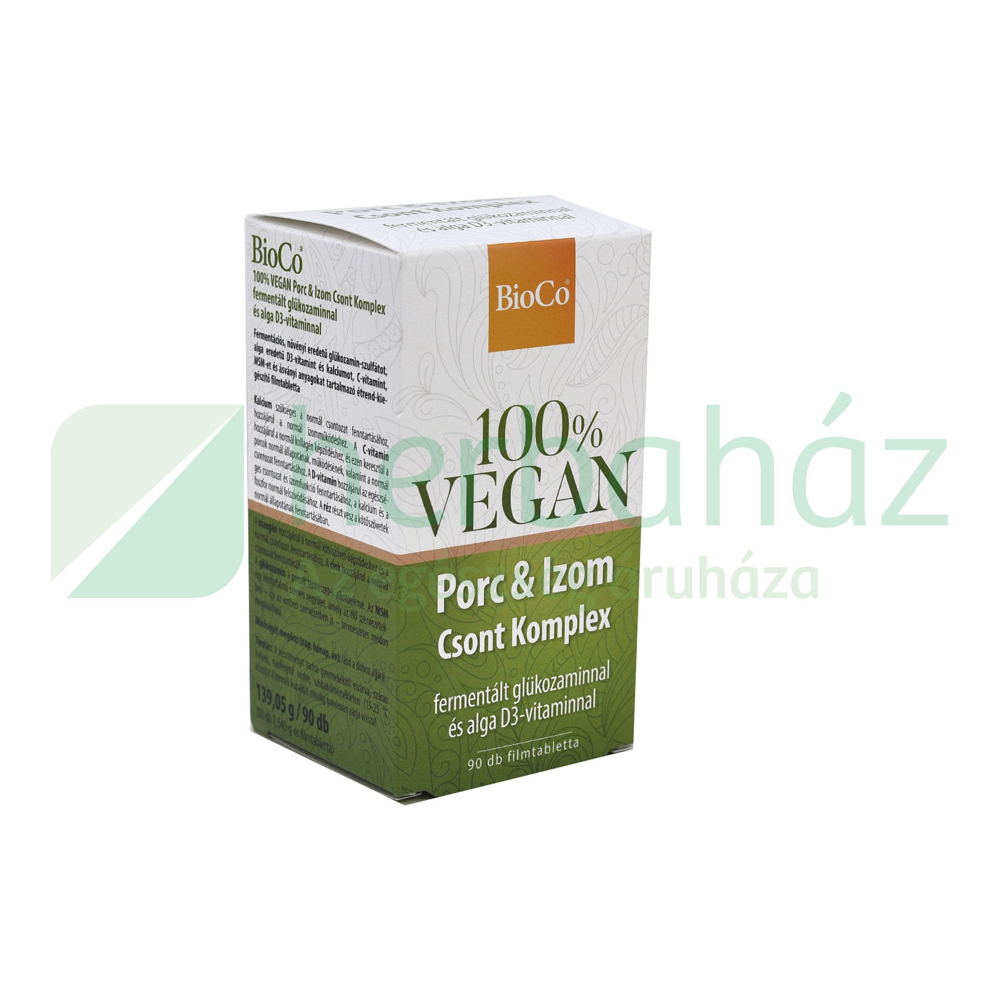 BIOCO VEGAN PORC-IZOM CSONT KOMPLEX 90DB