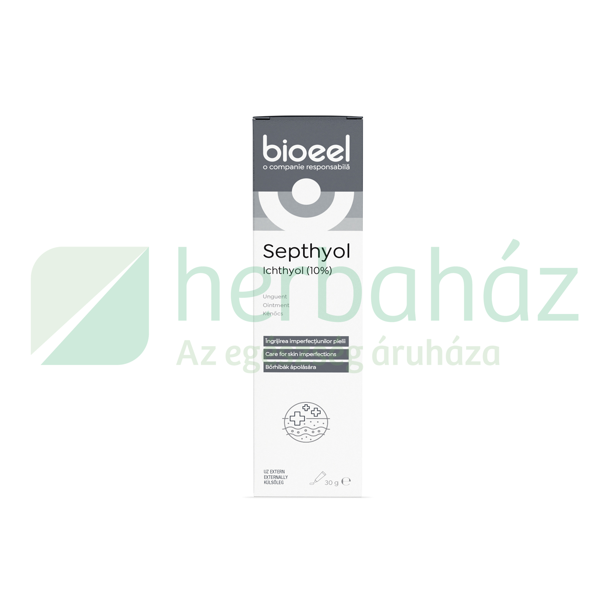 BIOEEL SEPTHYOL (ICHTHYOL 10%) KENŐCS 30G