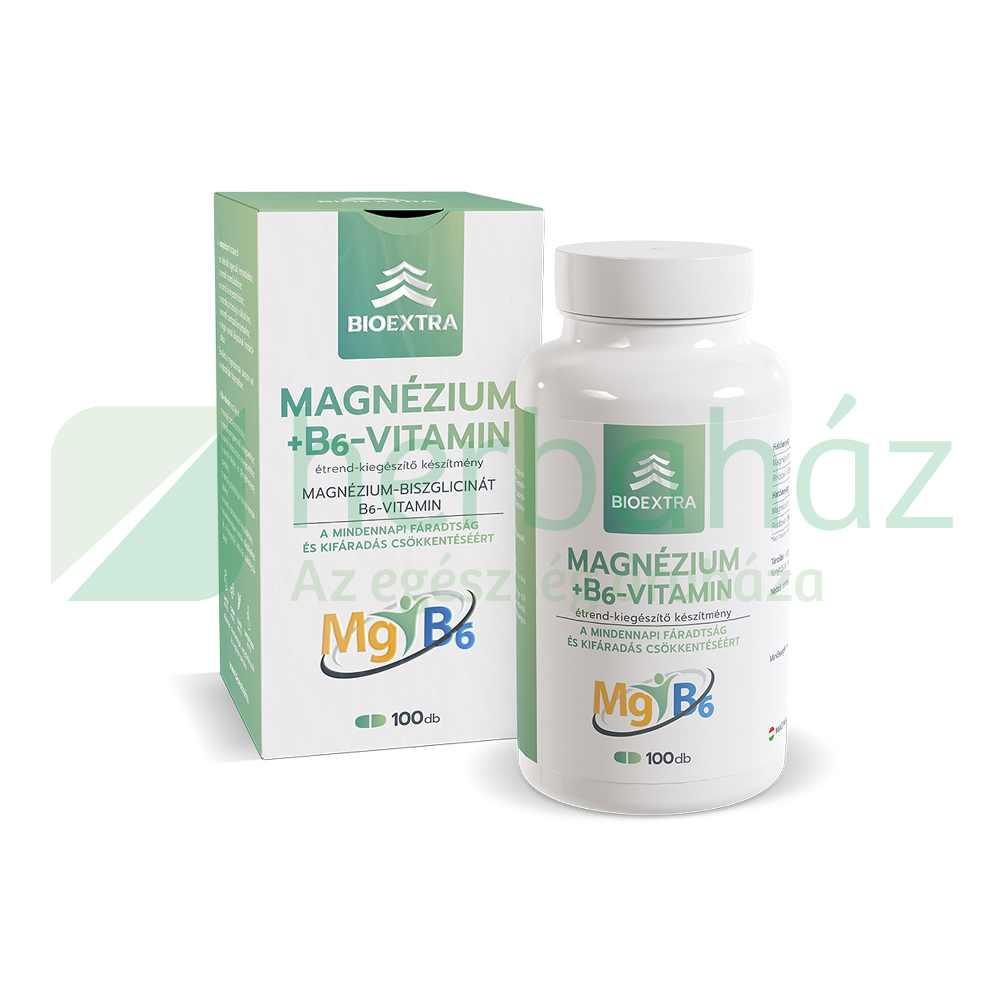 BIOEXTRA MAGNÉZIUM+B6 ÉTREND-KIEGÉSZÍTŐ FILMTABLETTA 100DB