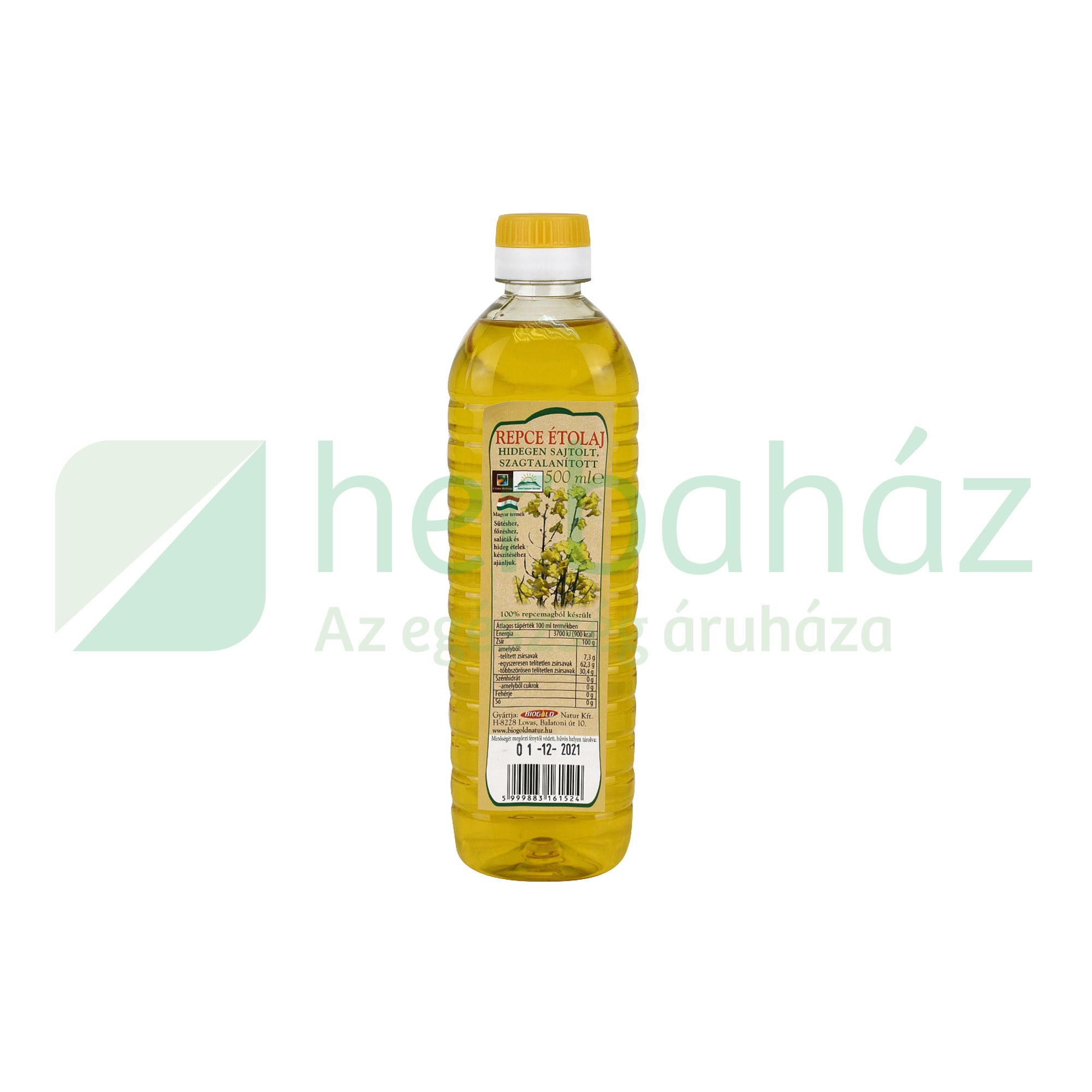 BIOGOLD REPCEOLAJ HIDEGEN SAJTOLT 500ML