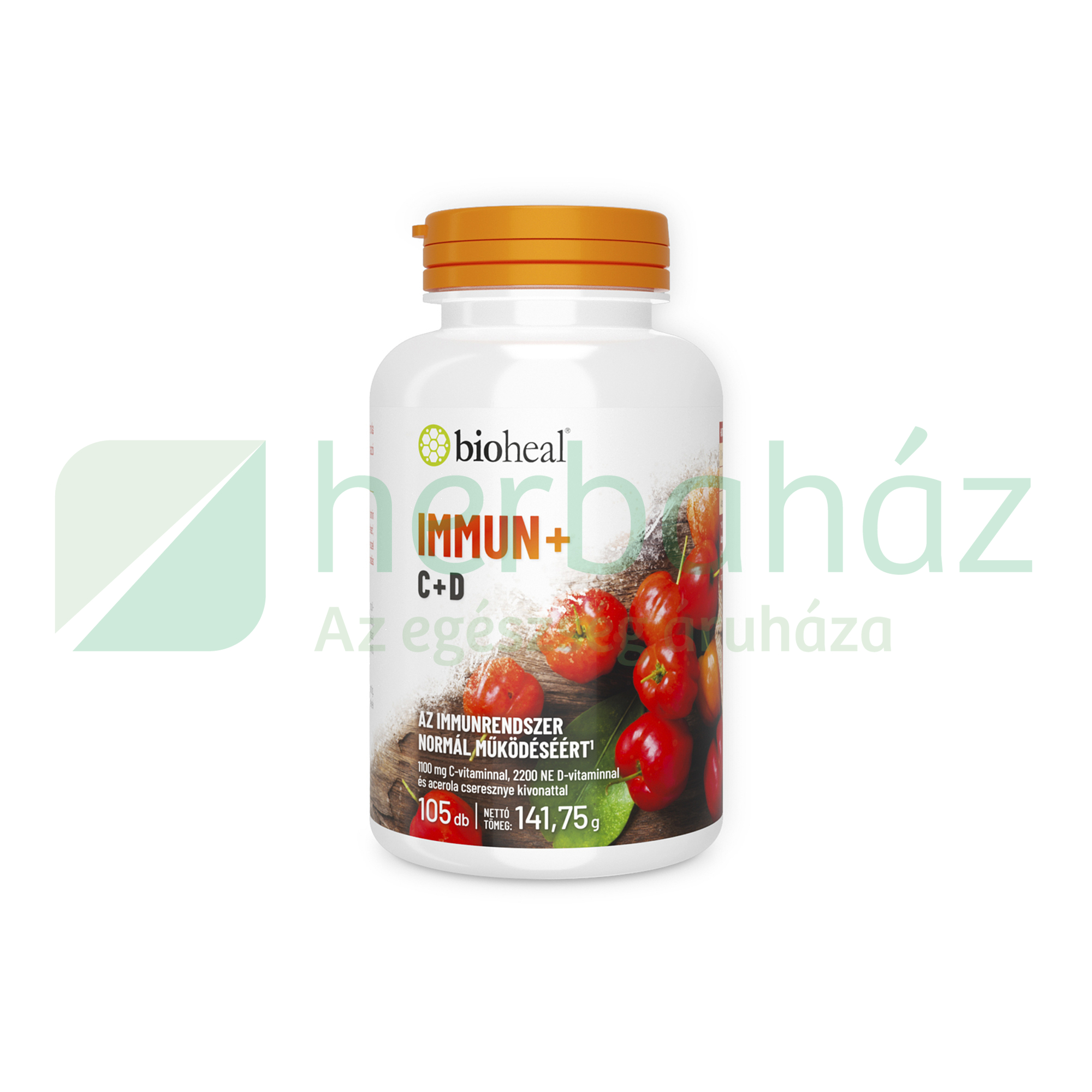 BIOHEAL IMMUN+ C+D-VITAMIN FILMTABLETTA 105DB