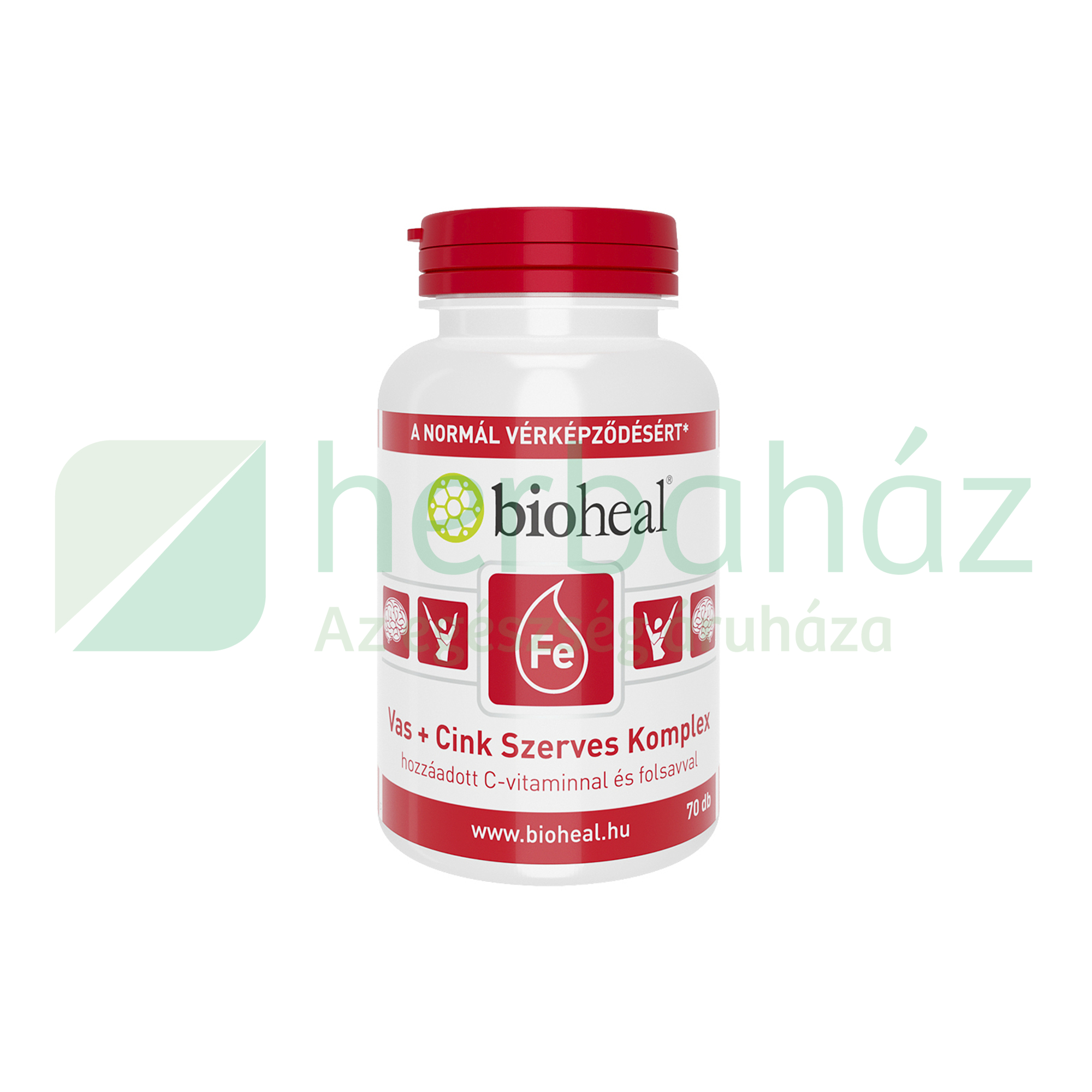 BIOHEAL VAS+CINK SZERVES KOMPLEX FILMTABLETTA 70DB