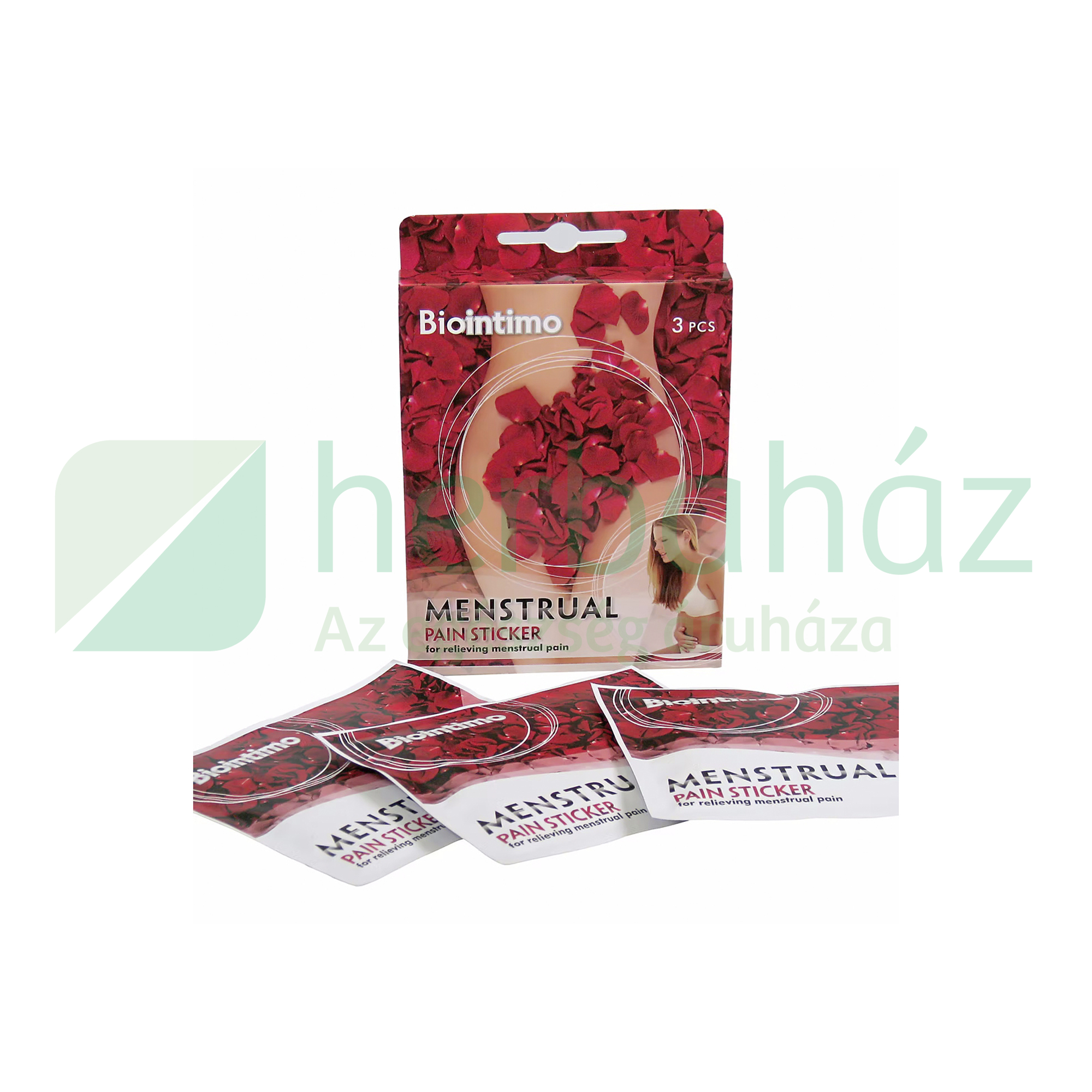 BIOINTIMO MENSTRUAL PAIN STICKER 3DB