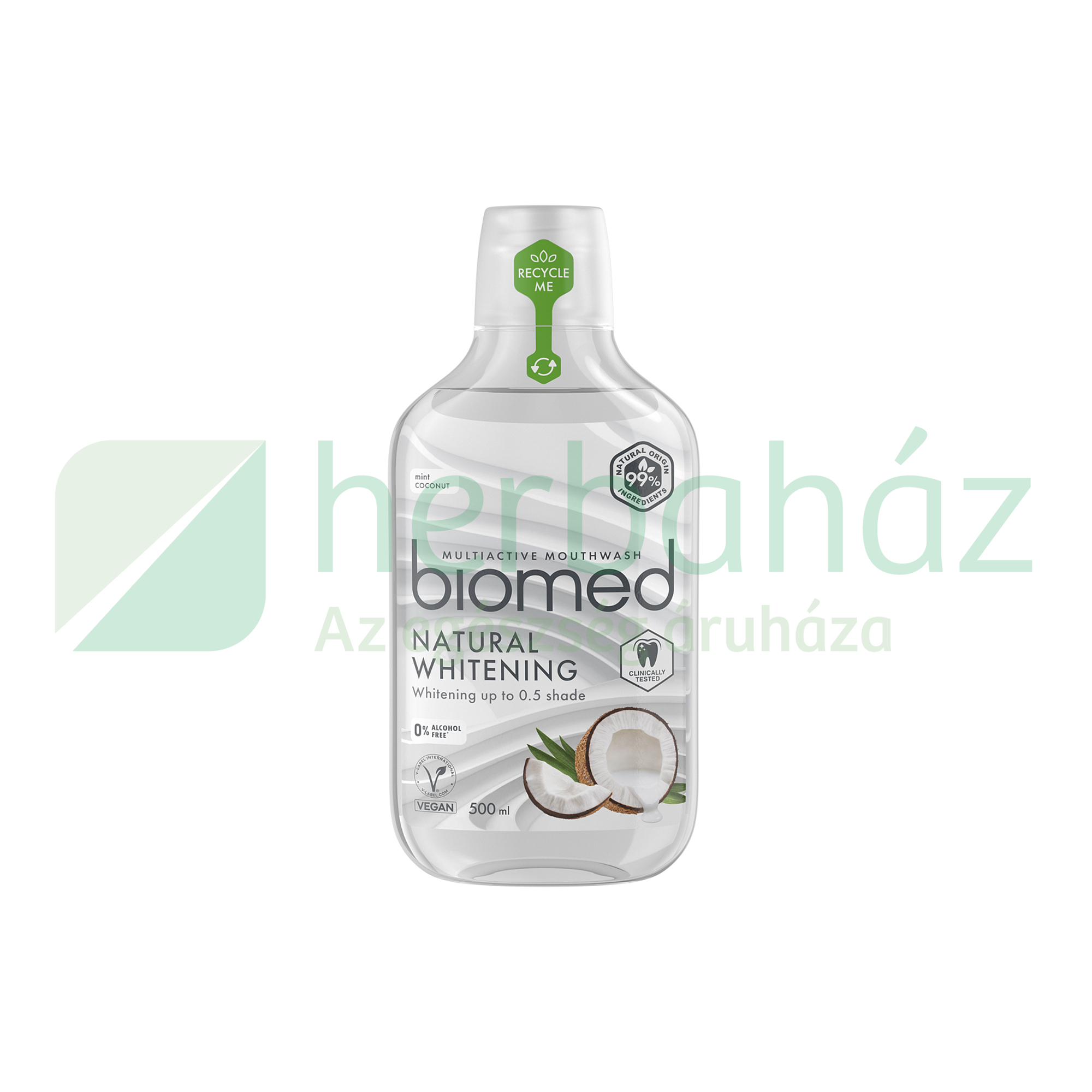 BIOMED NATURAL WHITENING SZÁJVÍZ 500ML
