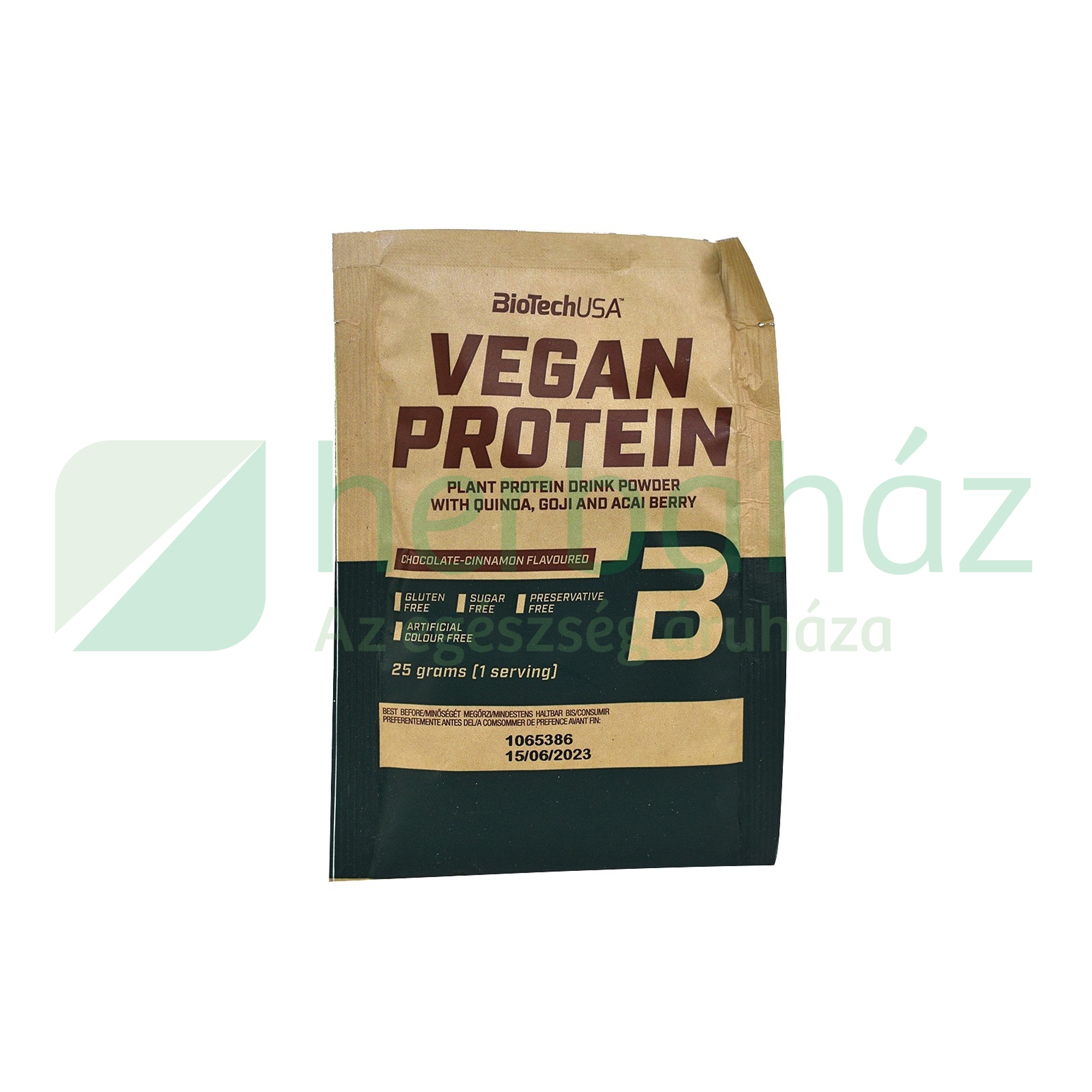 BIOTECHUSA VEGAN PROTEIN CSOKI-FAHÉJ ÍZŰ 25G