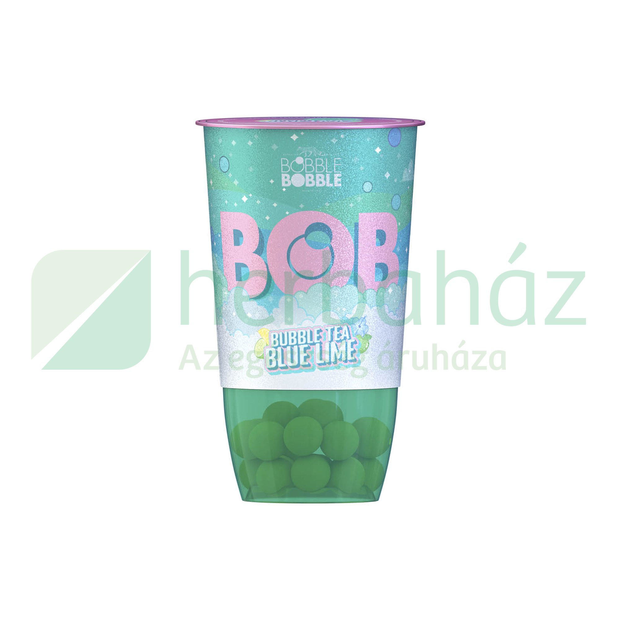 BOB BUBBLE TEA ÜDÍTŐITAL BLUE LIME 360ML