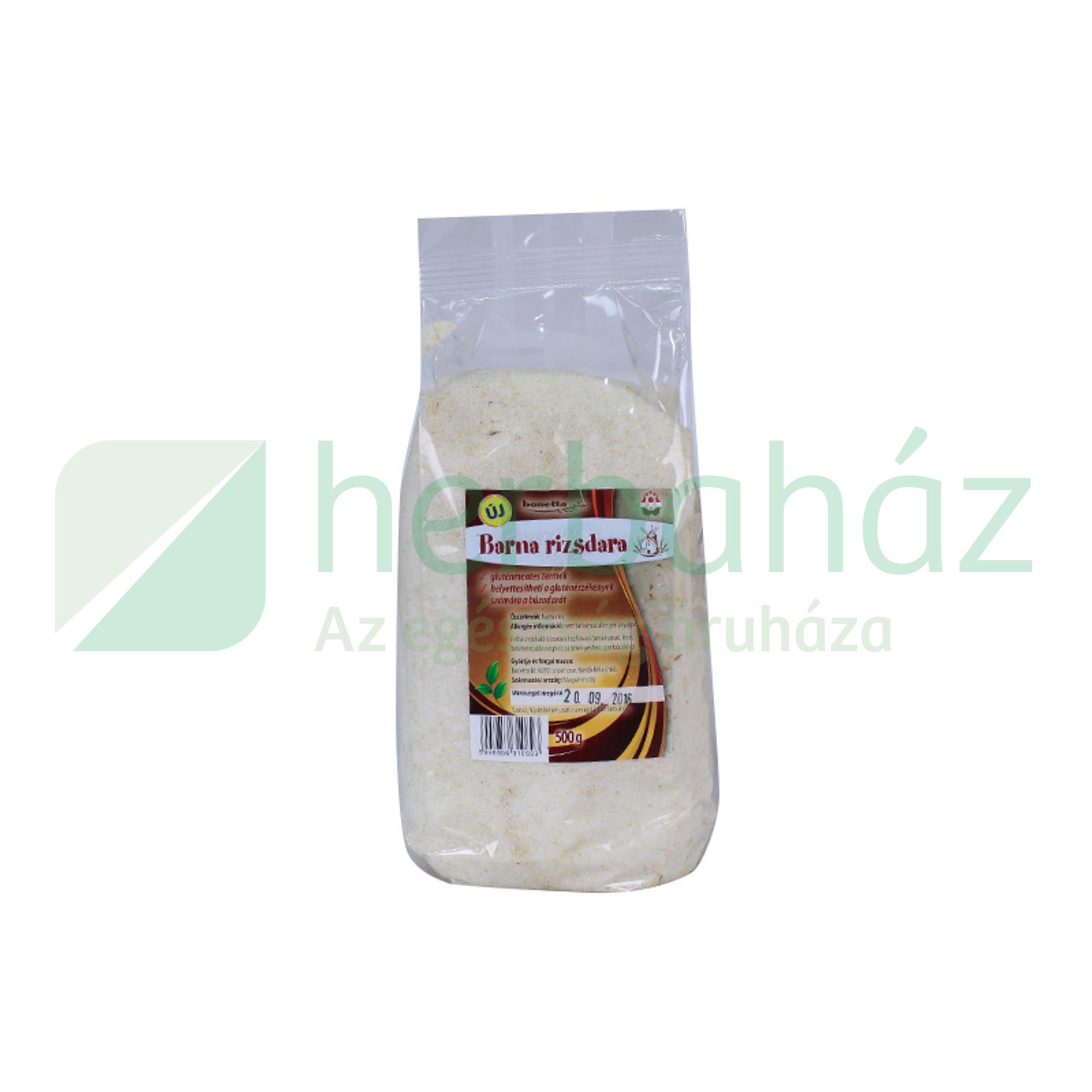 GLUTÉNMENTES BONETTA BARNA RIZSDARA 500G