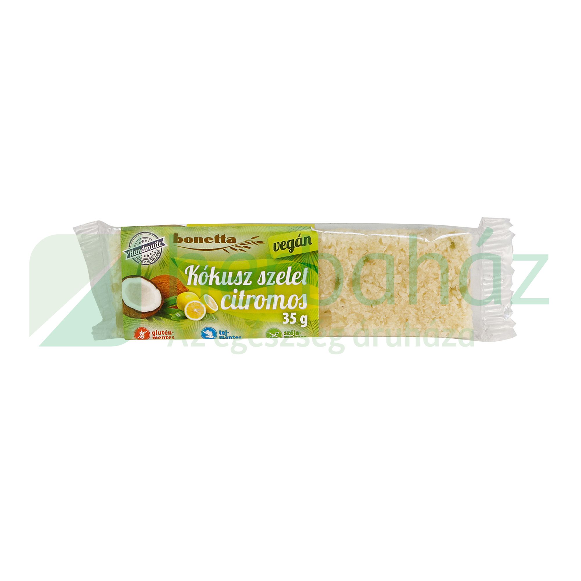 GLUTÉNMENTES BONETTA KÓKUSZSZELET CITROMOS 35G