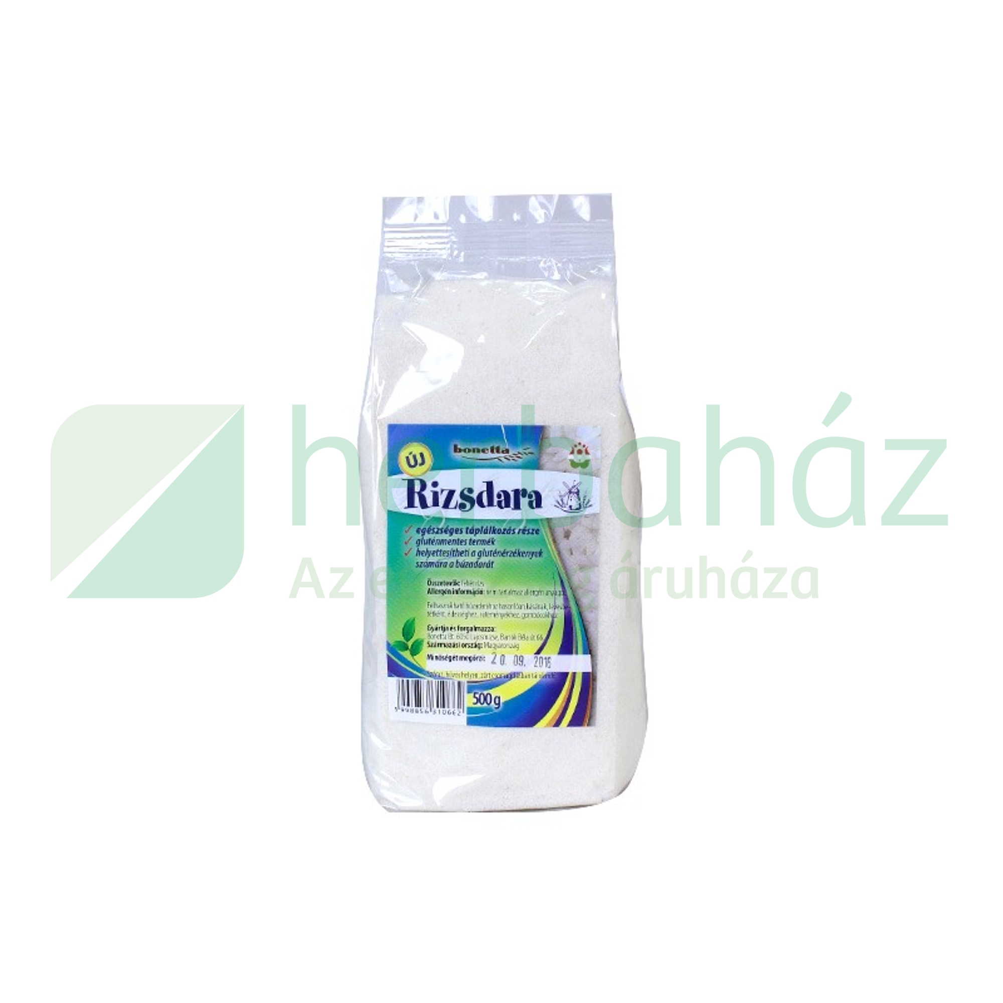 GLUTÉNMENTES BONETTA RIZSDARA 500G