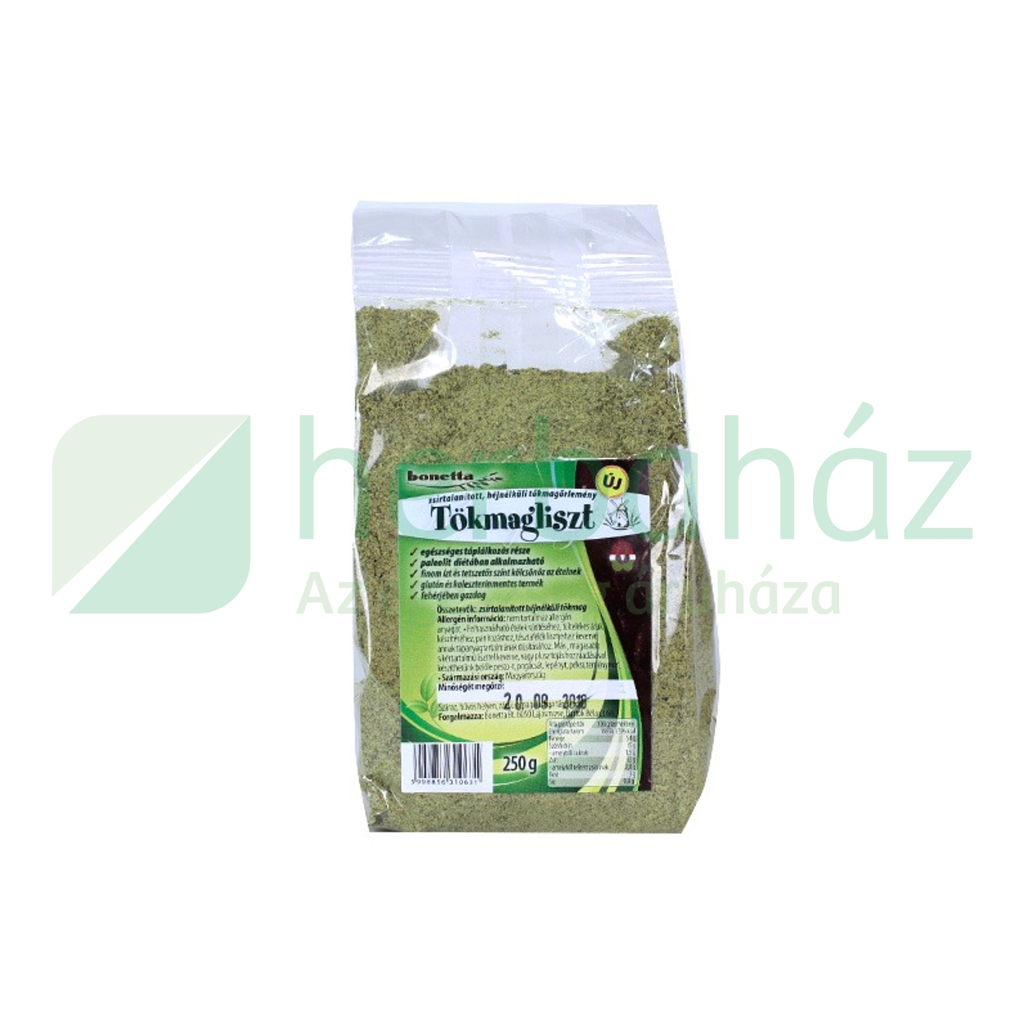 GLUTÉNMENTES BONETTA  TÖKMAGLISZT 250G